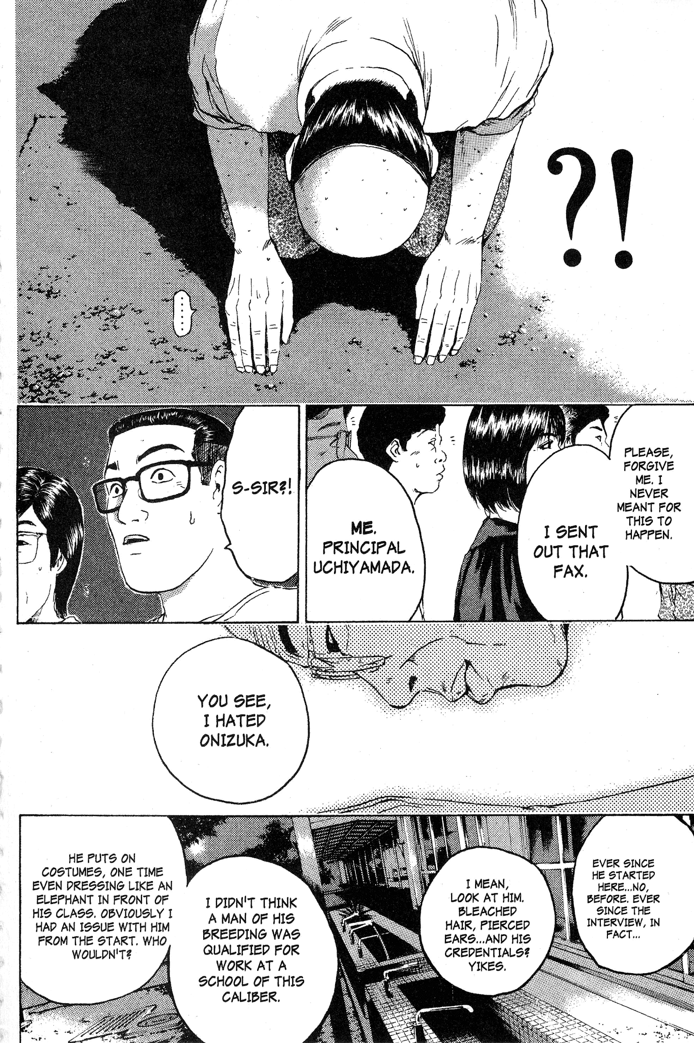 Great Teacher Onizuka Chapter 142 page 14 - Chapter 142: A Shock to the System