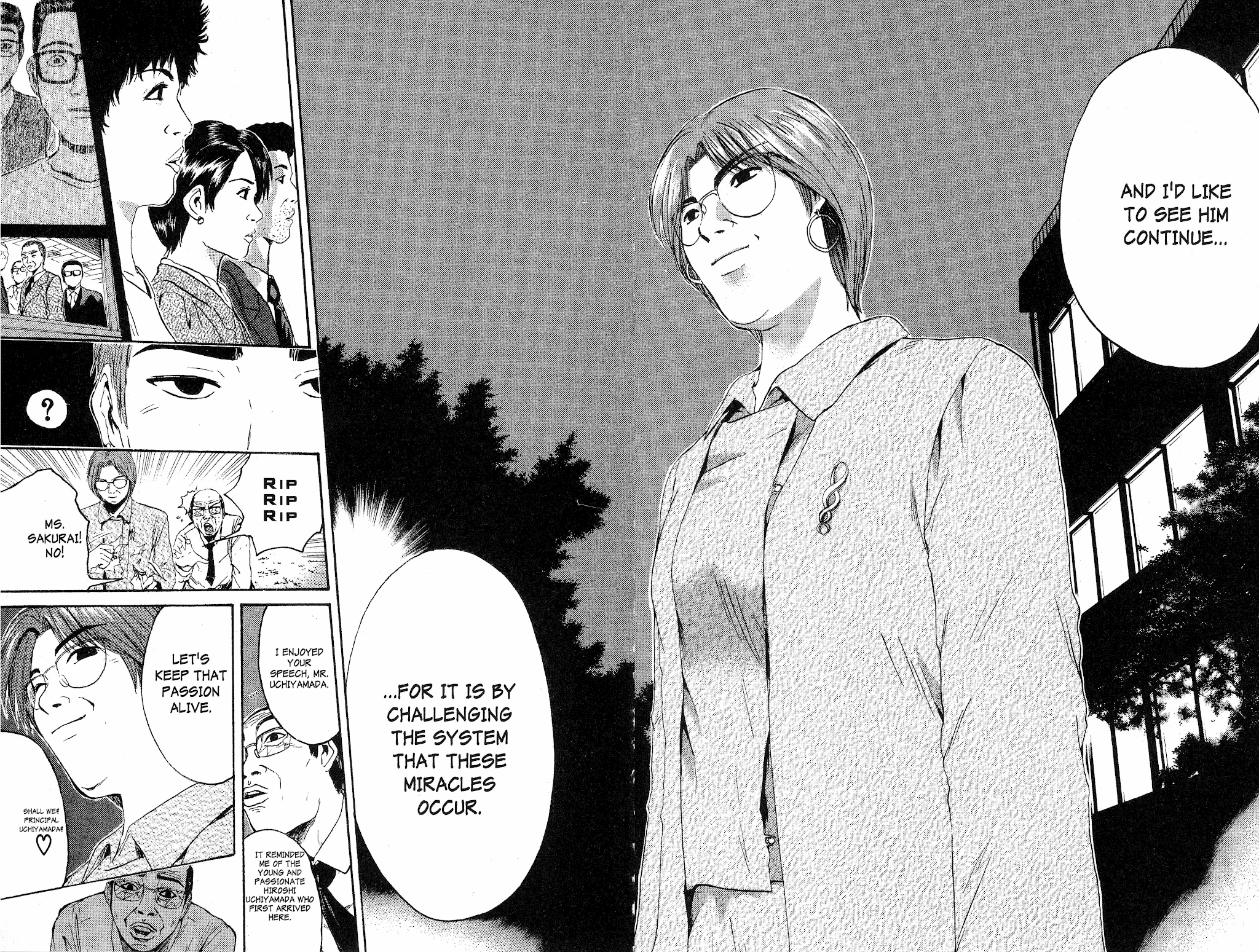 Great Teacher Onizuka Chapter 142 page 18 - Chapter 142: A Shock to the System