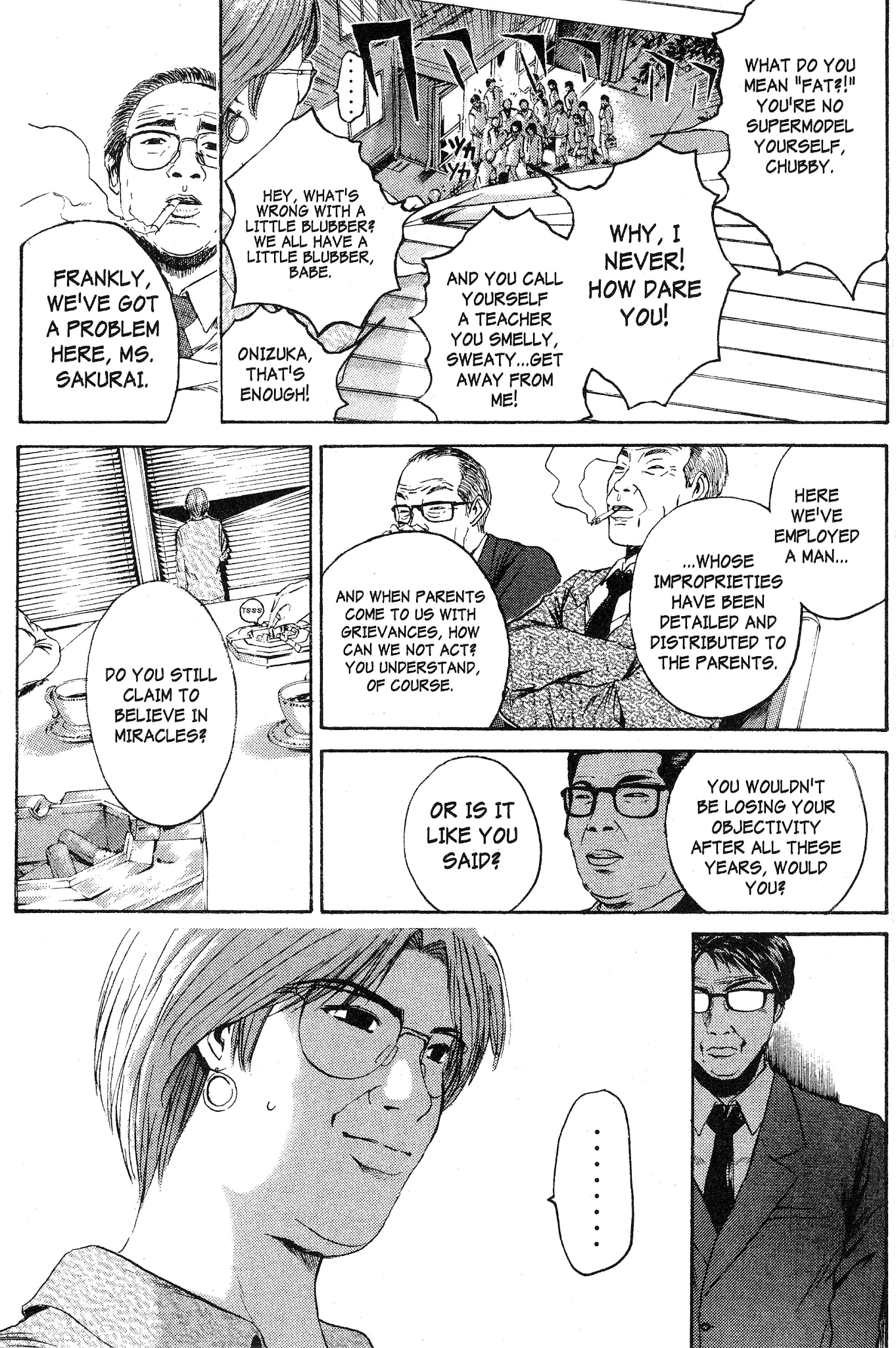 Great Teacher Onizuka Chapter 142 page 9 - Chapter 142: A Shock to the System