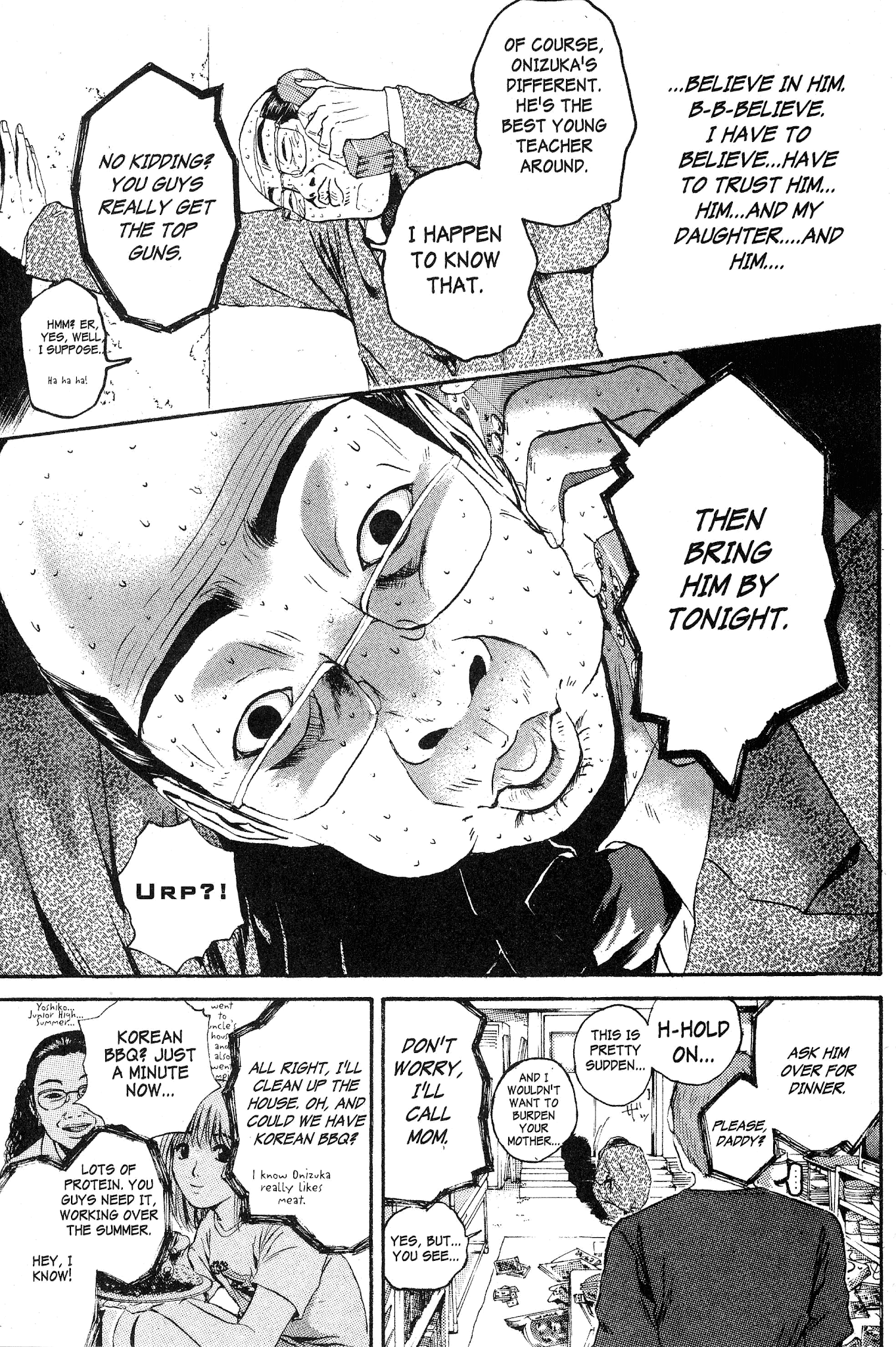 Great Teacher Onizuka Chapter 143 page 12 - Chapter 143: Born Anew
