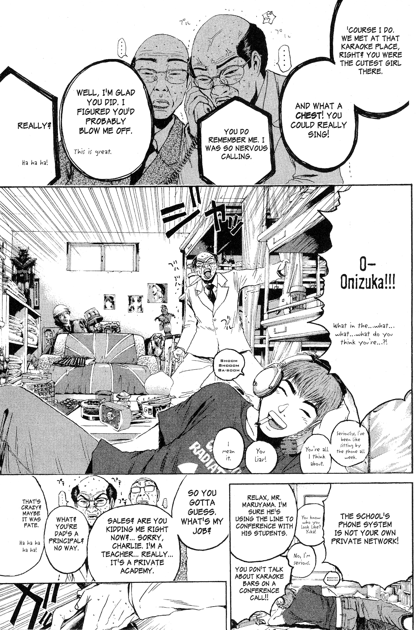 Great Teacher Onizuka Chapter 143 page 8 - Chapter 143: Born Anew