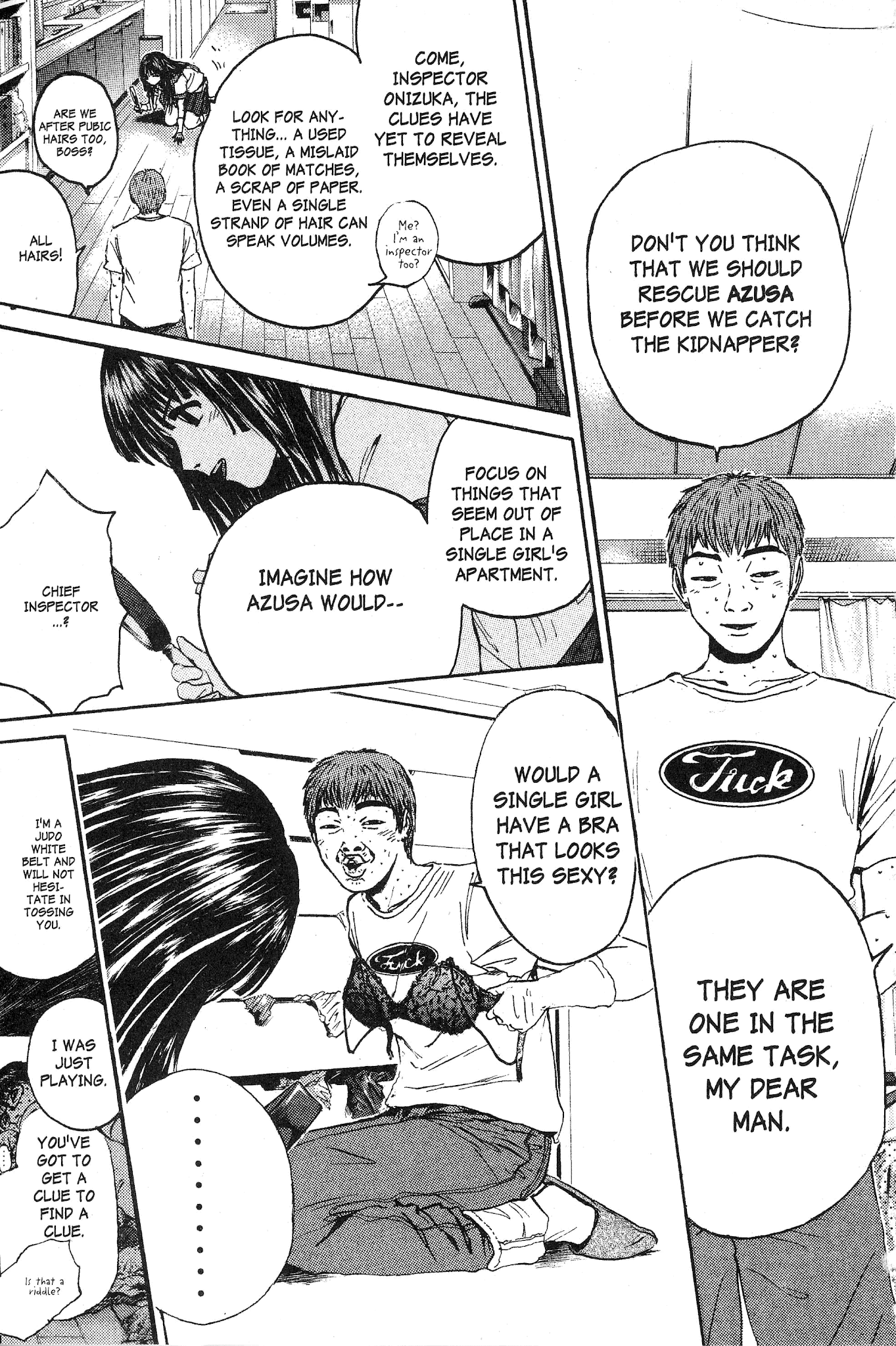 Great Teacher Onizuka Chapter 148 page 3 - Chapter 148: Inspector Makoto