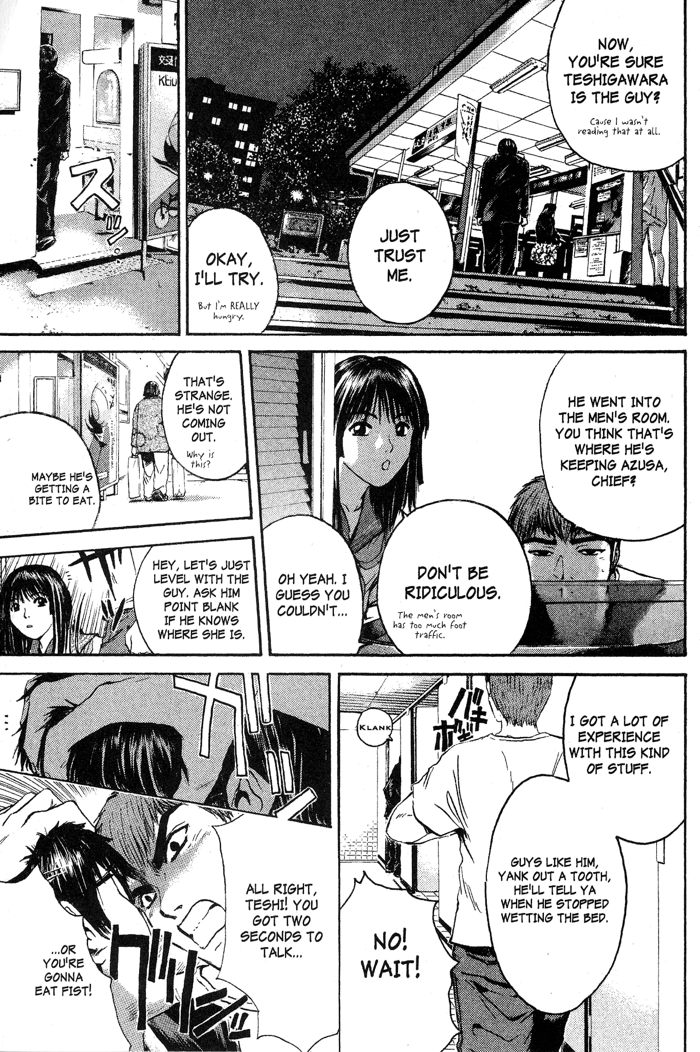Great Teacher Onizuka Chapter 149 page 12 - Chapter 149: Hello, Azusa