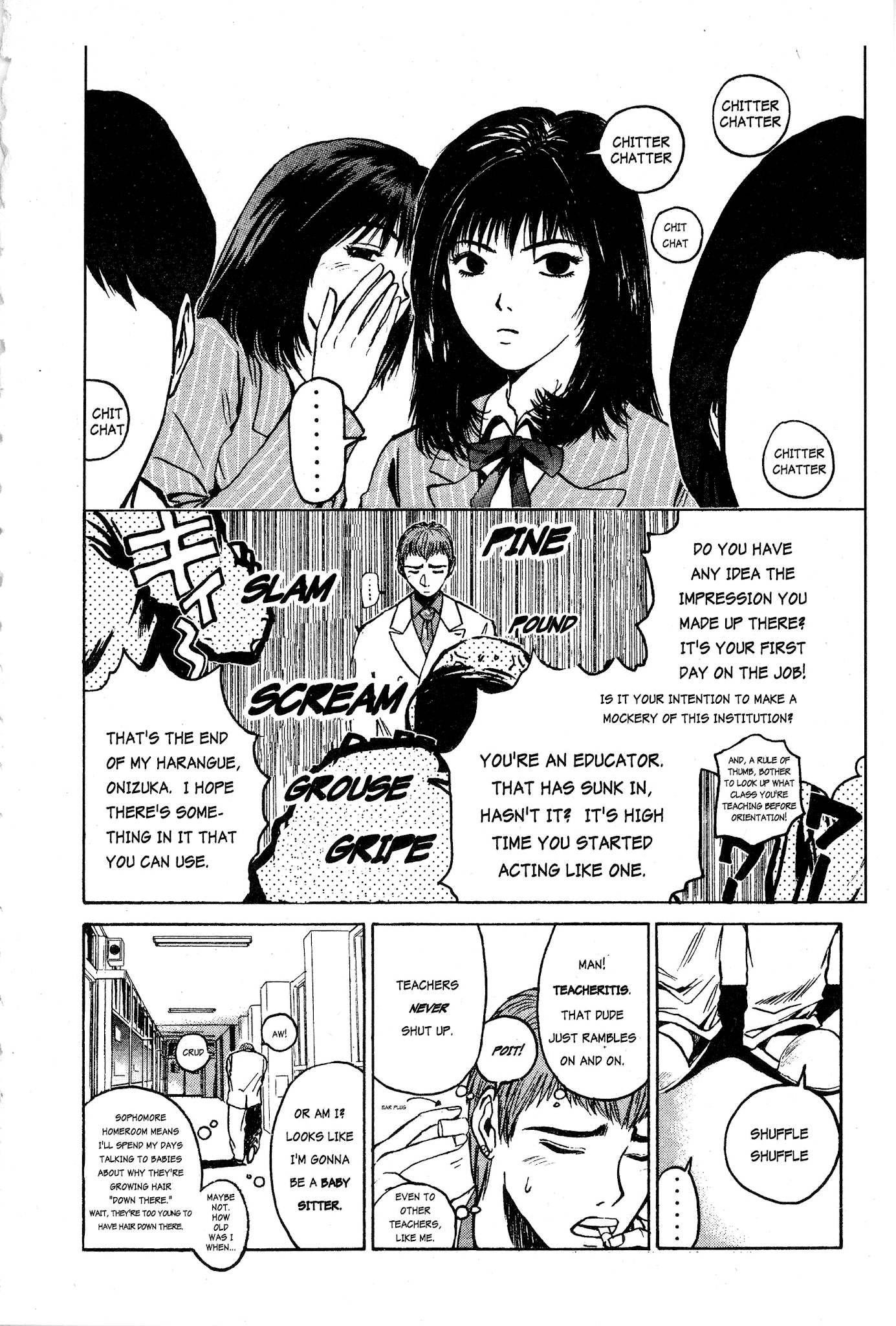 Great Teacher Onizuka Chapter 15 page 12 - Chapter 15: Originally 2nd Year, 4th Class