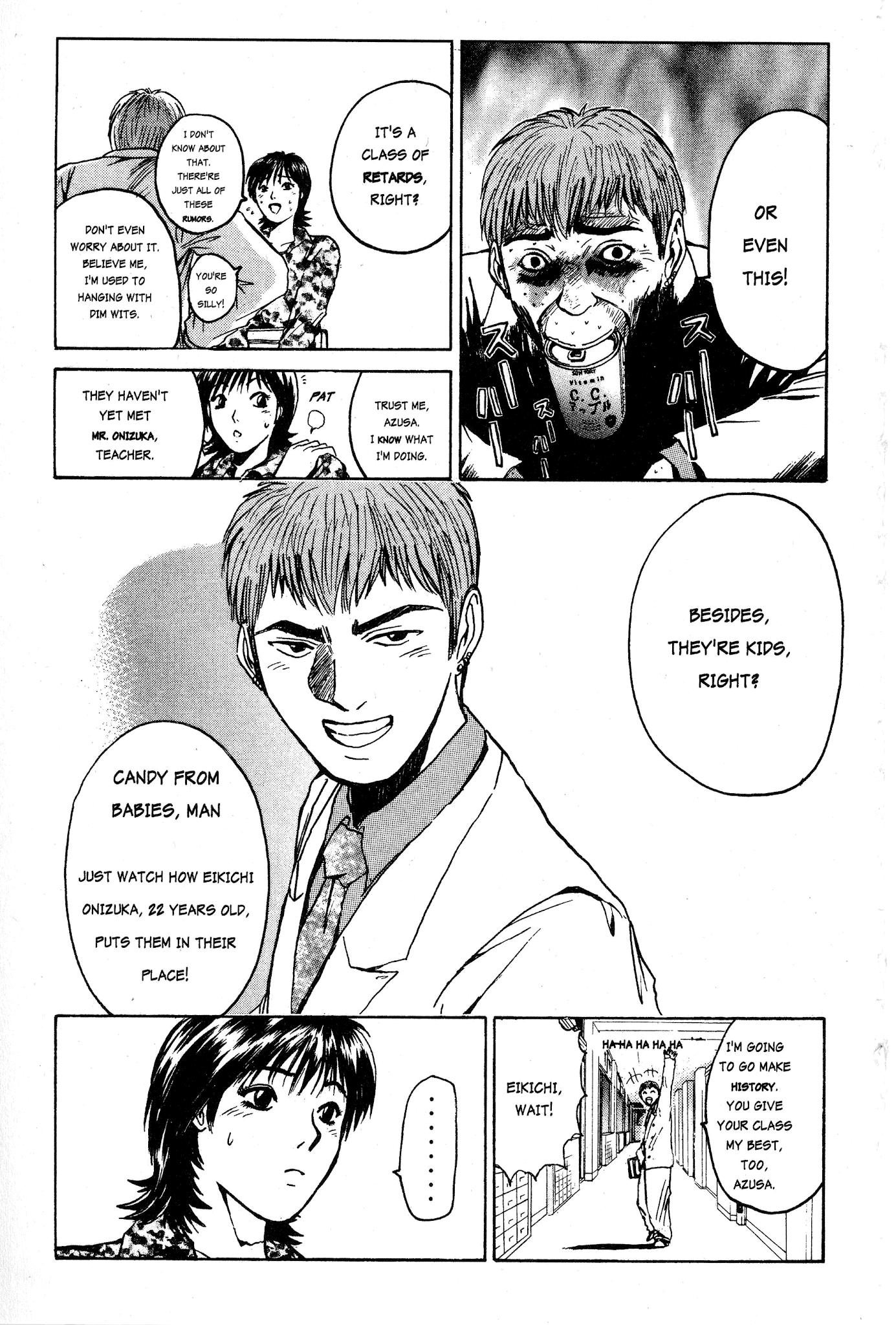 Great Teacher Onizuka Chapter 15 page 15 - Chapter 15: Originally 2nd Year, 4th Class