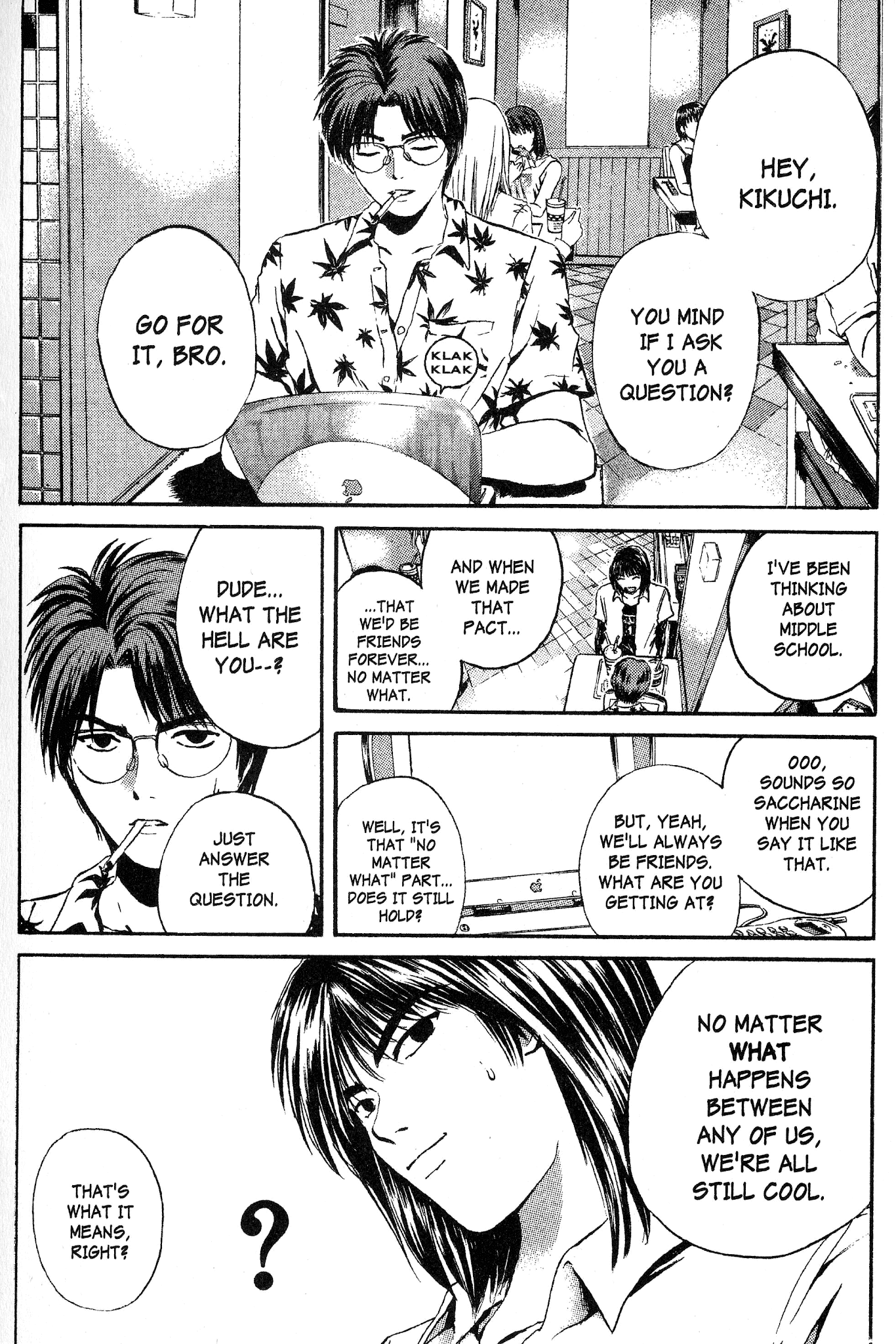 Great Teacher Onizuka Chapter 152 page 1 - Chapter 152: The Metamorphosis