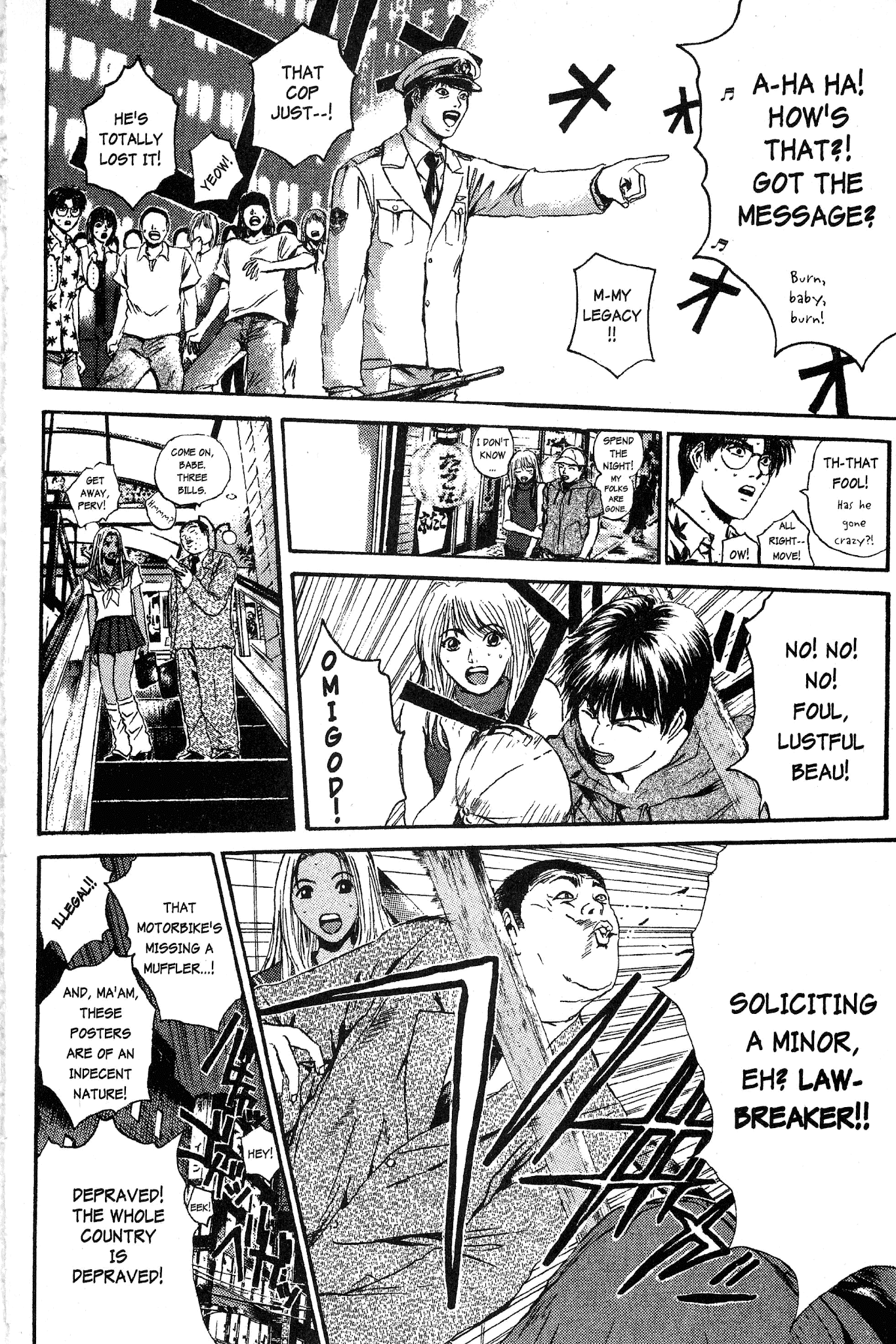 Great Teacher Onizuka Chapter 152 page 8 - Chapter 152: The Metamorphosis