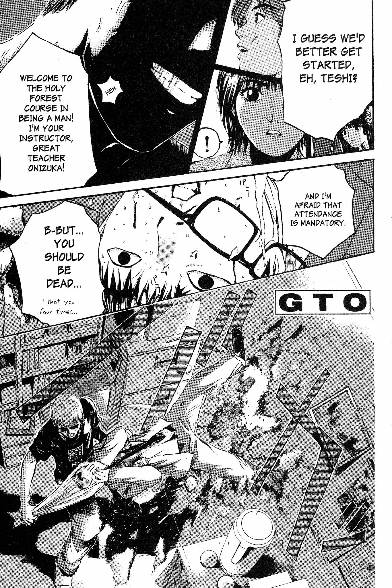 Great Teacher Onizuka Chapter 154 page 1 - Chapter 154: That Crazy Tokyo U. Rhapsody