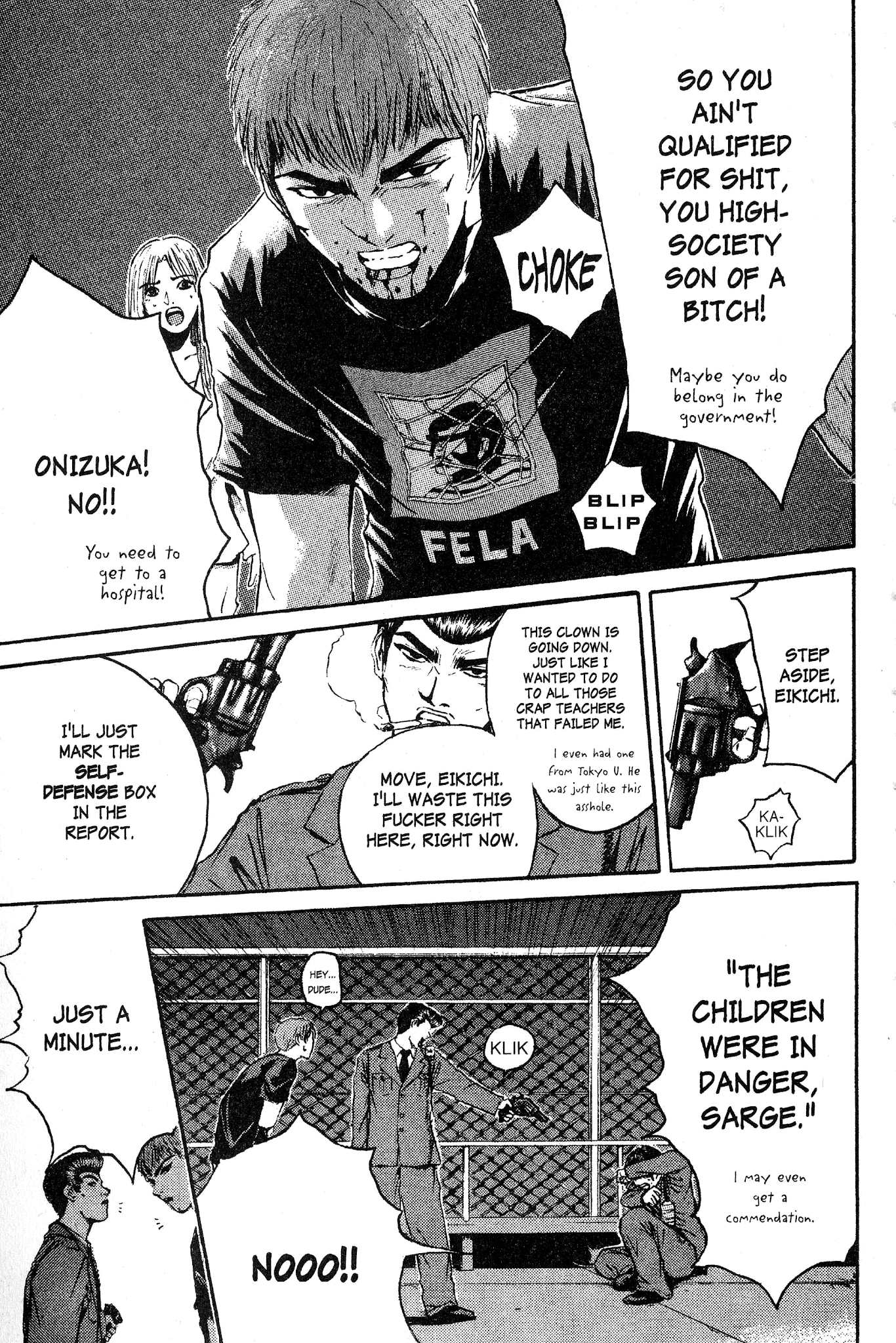 Great Teacher Onizuka Chapter 154 page 16 - Chapter 154: That Crazy Tokyo U. Rhapsody