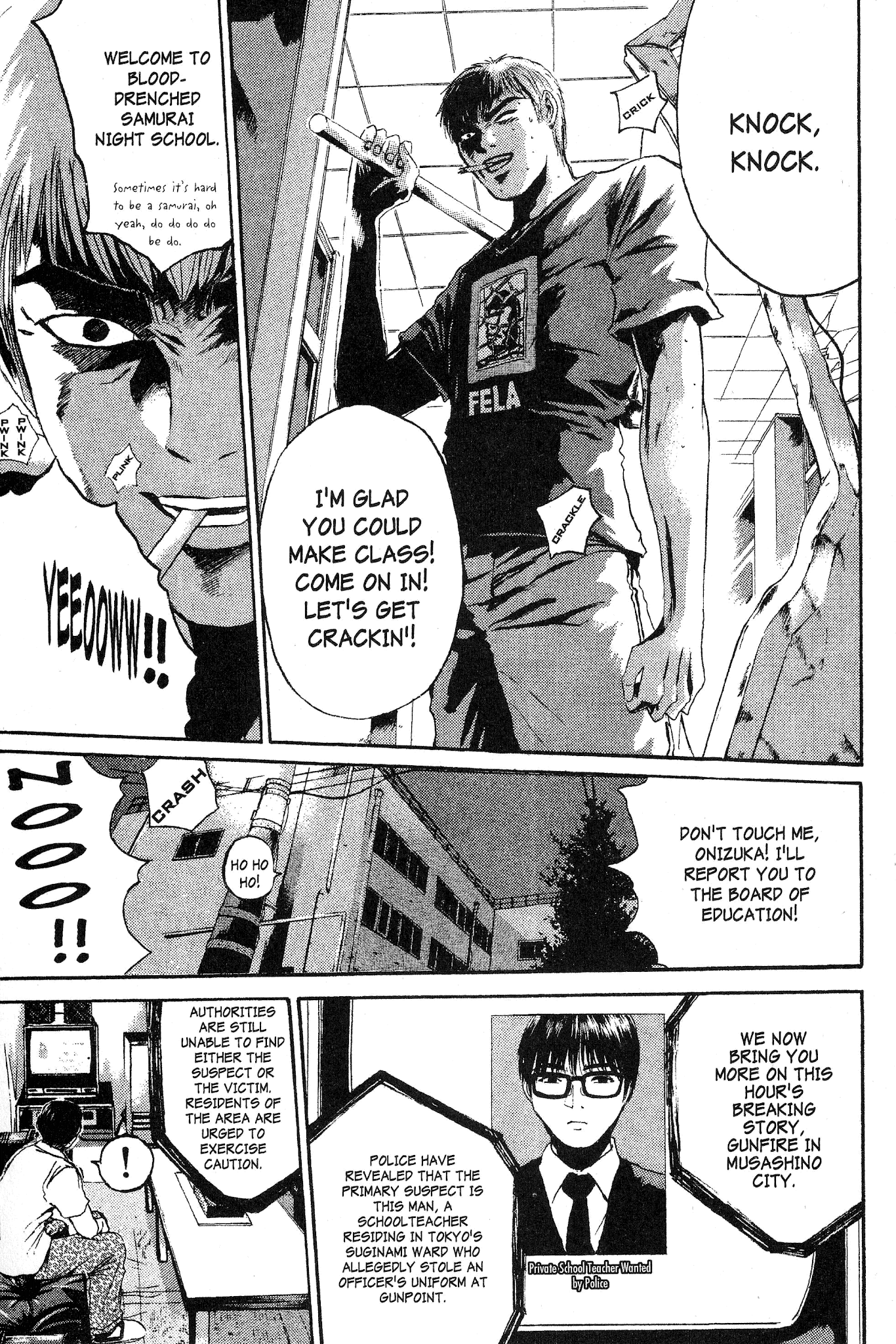 Great Teacher Onizuka Chapter 154 page 8 - Chapter 154: That Crazy Tokyo U. Rhapsody