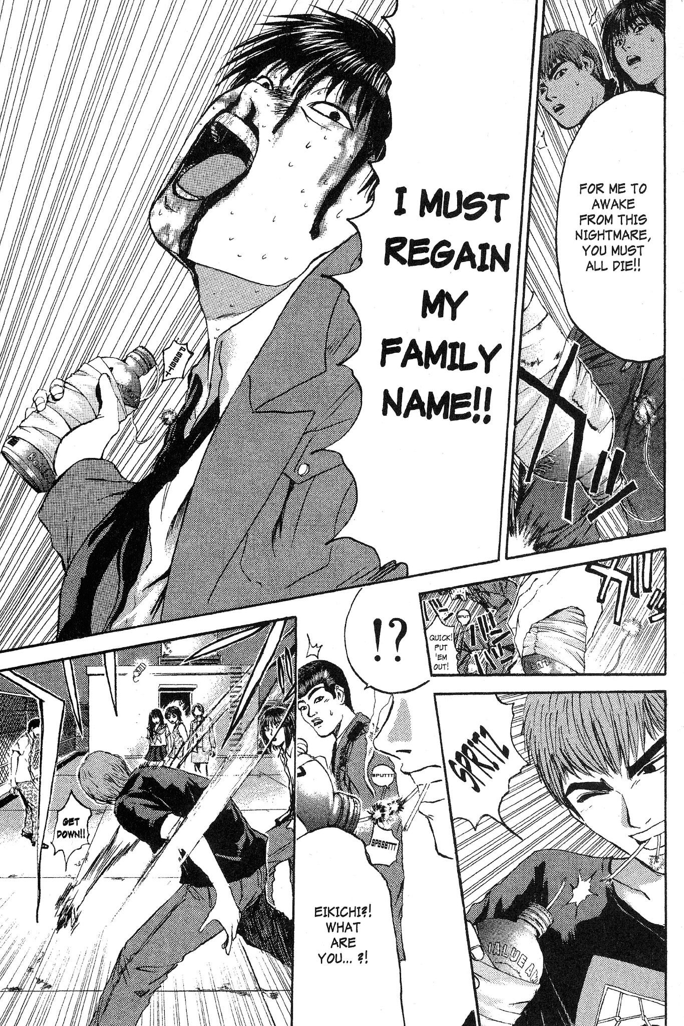 Great Teacher Onizuka Chapter 155 page 4 - Chapter 155: Heroes and Zeros