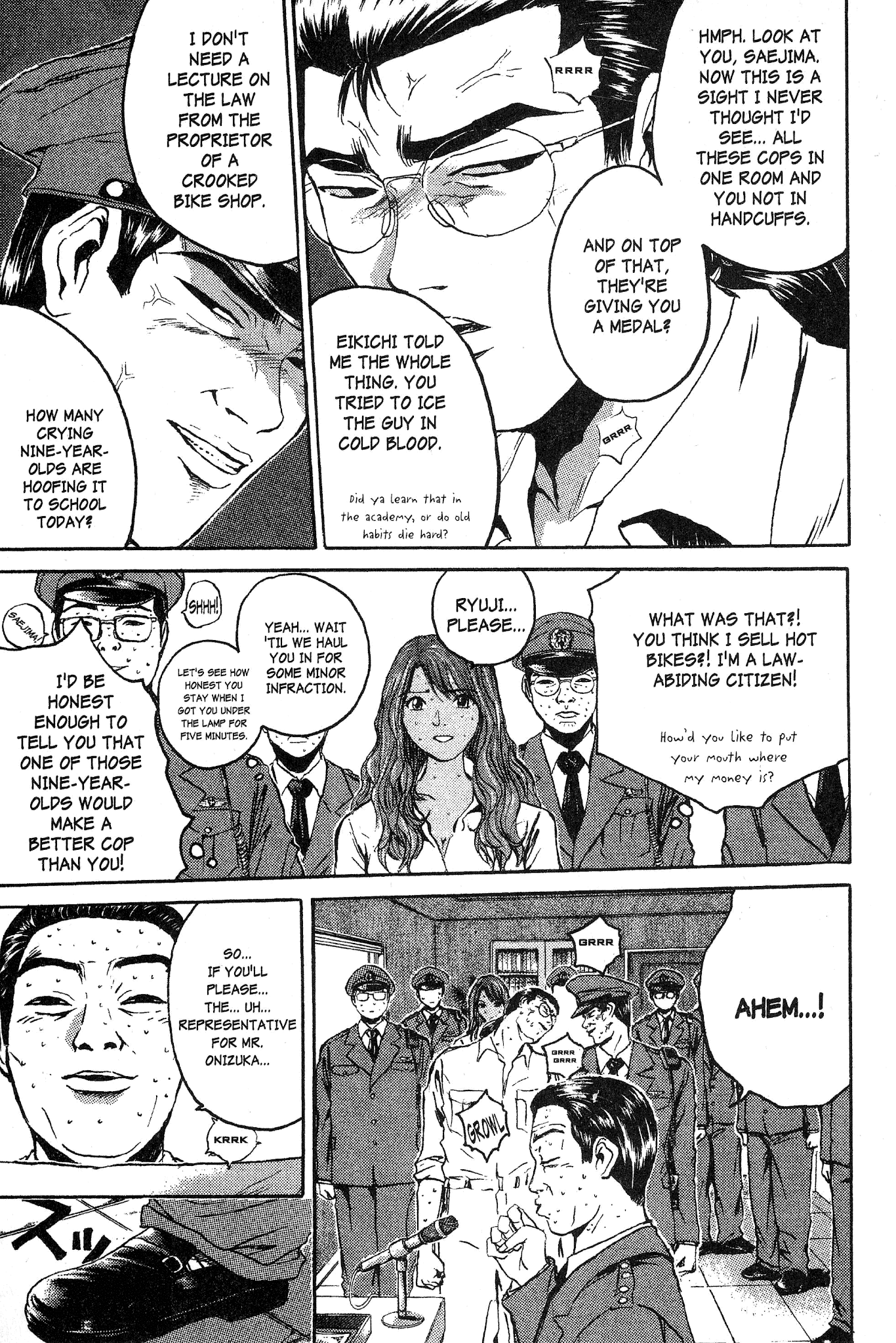 Great Teacher Onizuka Chapter 156 page 3 - Chapter 156: And Then...!