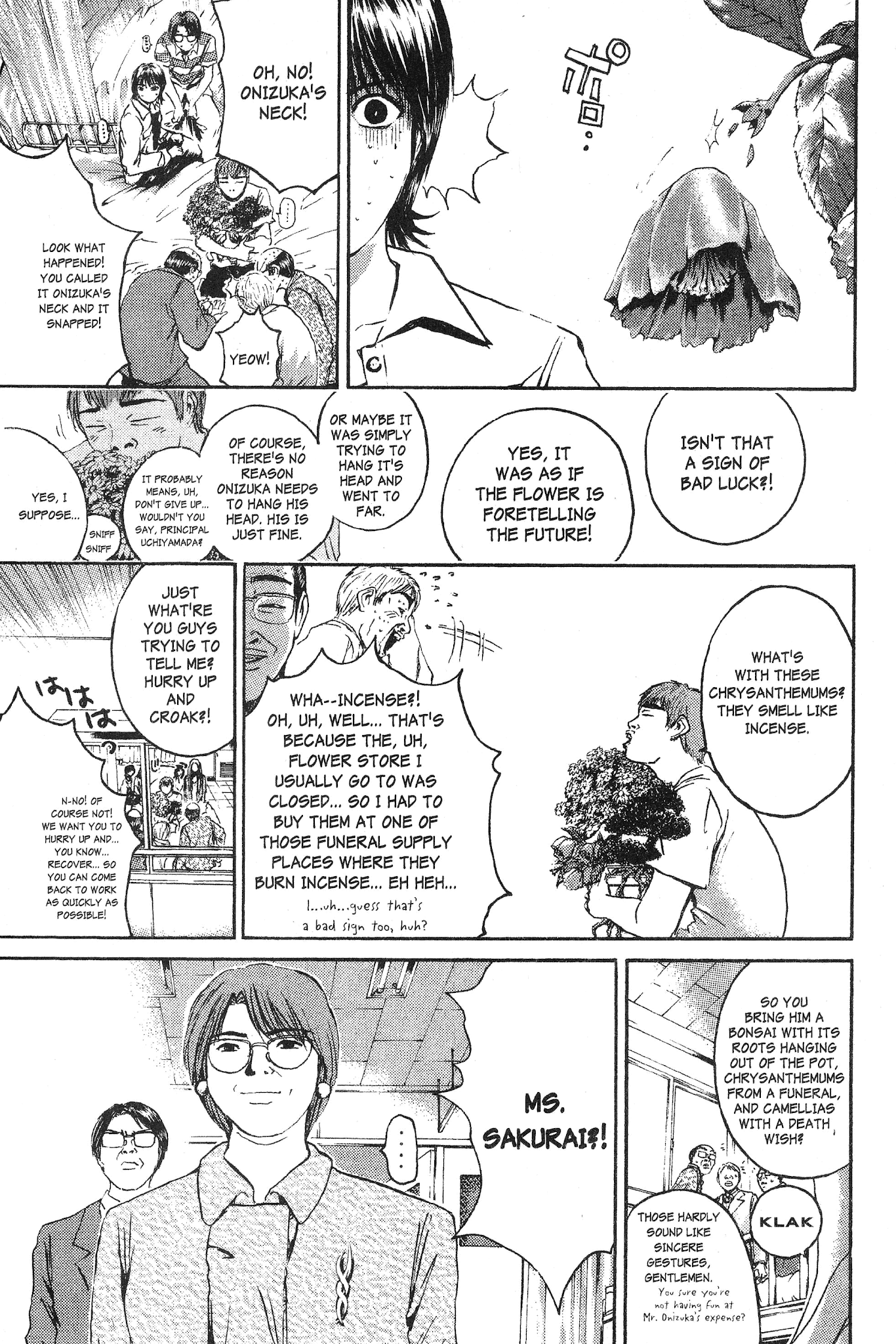 Great Teacher Onizuka Chapter 157 page 3 - Chapter 157: One Less Thing to Worry About...?
