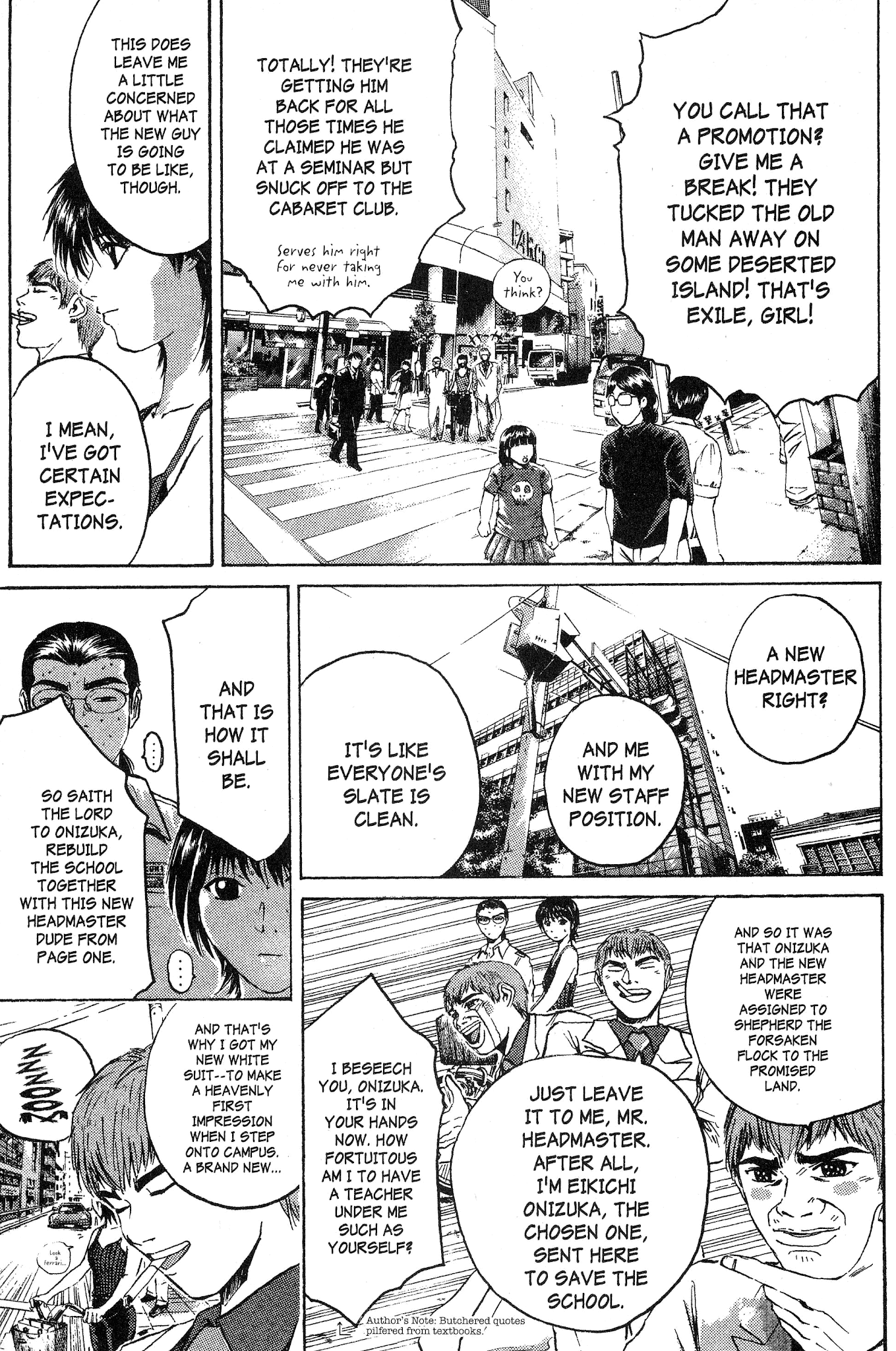 Great Teacher Onizuka Chapter 158 page 14 - Chapter 158: The Second Semester Begins