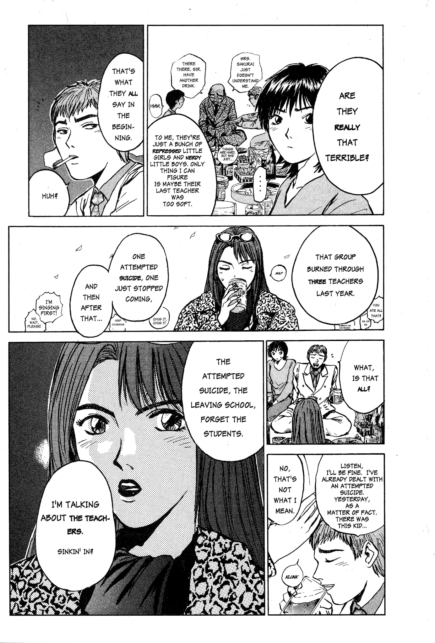 Great Teacher Onizuka Chapter 16 page 15 - Chapter 16: Teacher Bullying (Part 1)