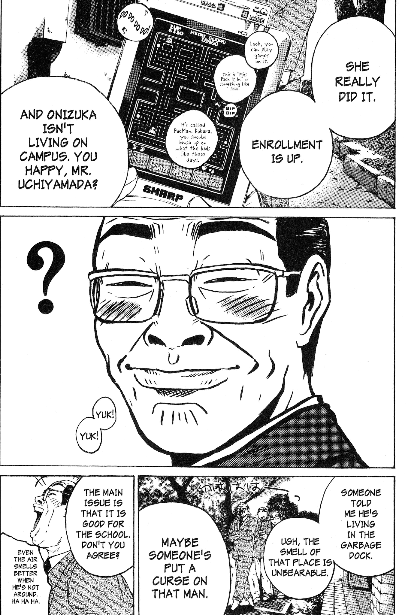 Great Teacher Onizuka Chapter 160 page 1 - Chapter 160: Scoring 200 Percent