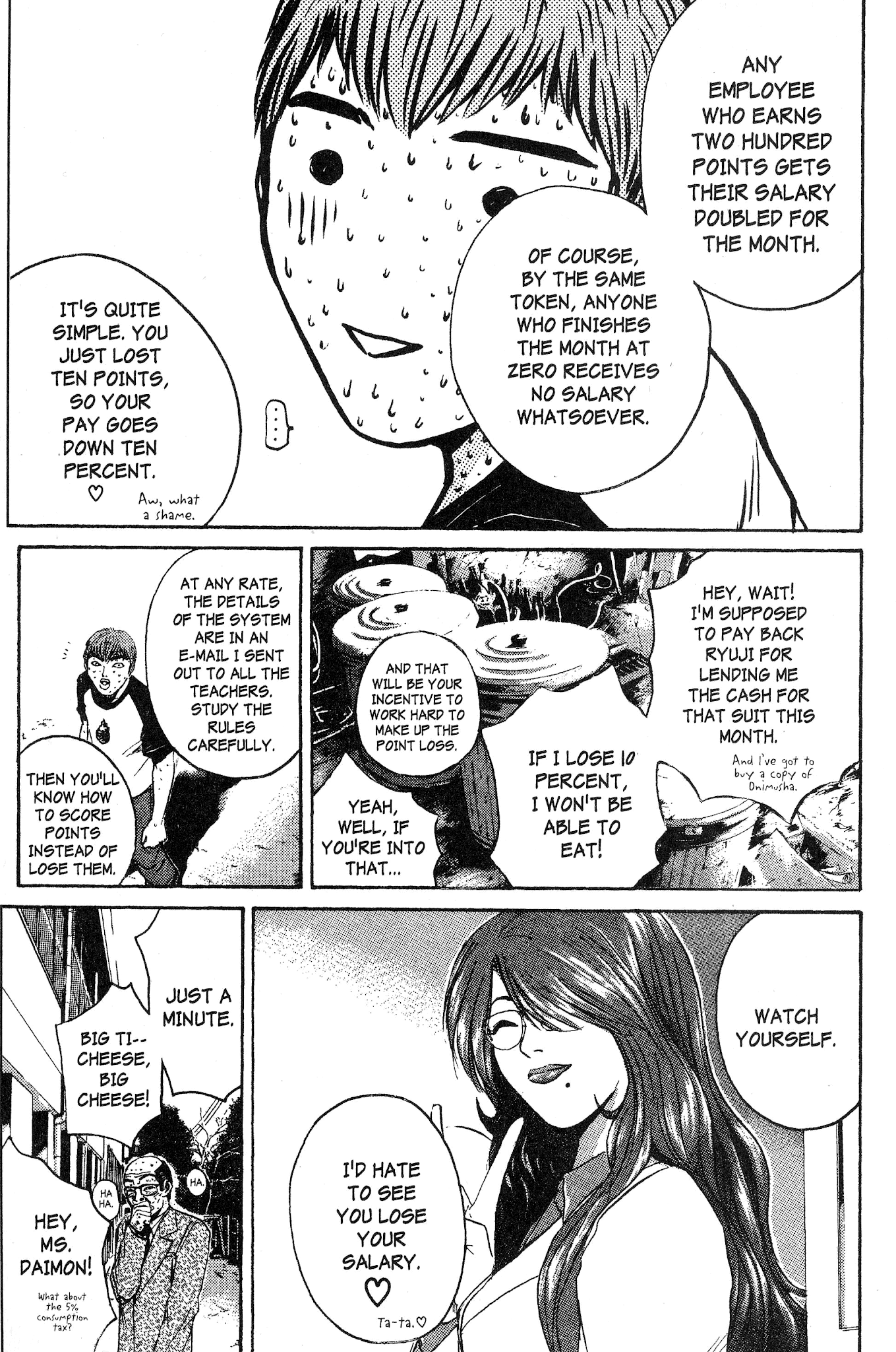 Great Teacher Onizuka Chapter 160 page 8 - Chapter 160: Scoring 200 Percent
