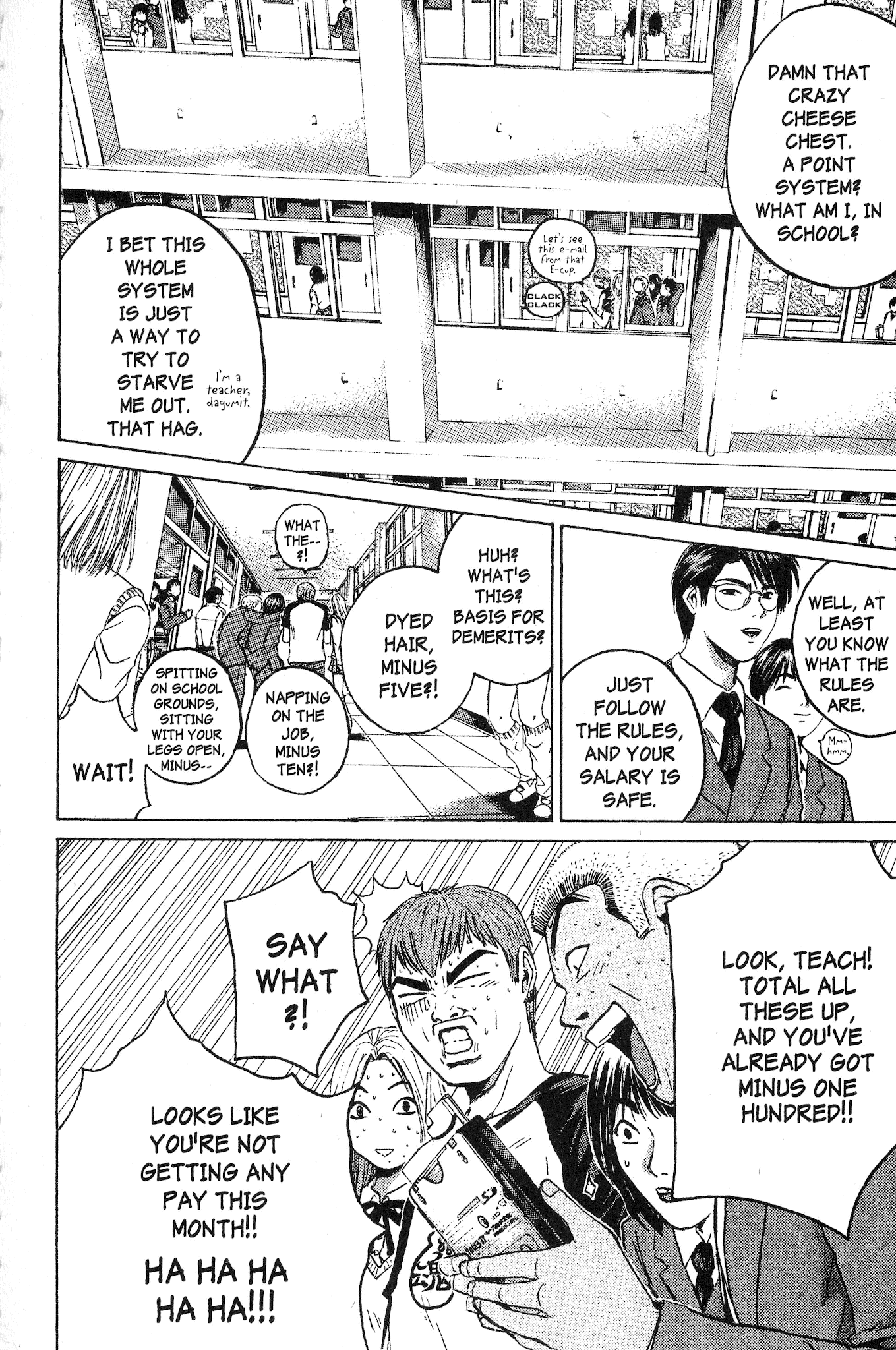 Great Teacher Onizuka Chapter 160 page 9 - Chapter 160: Scoring 200 Percent