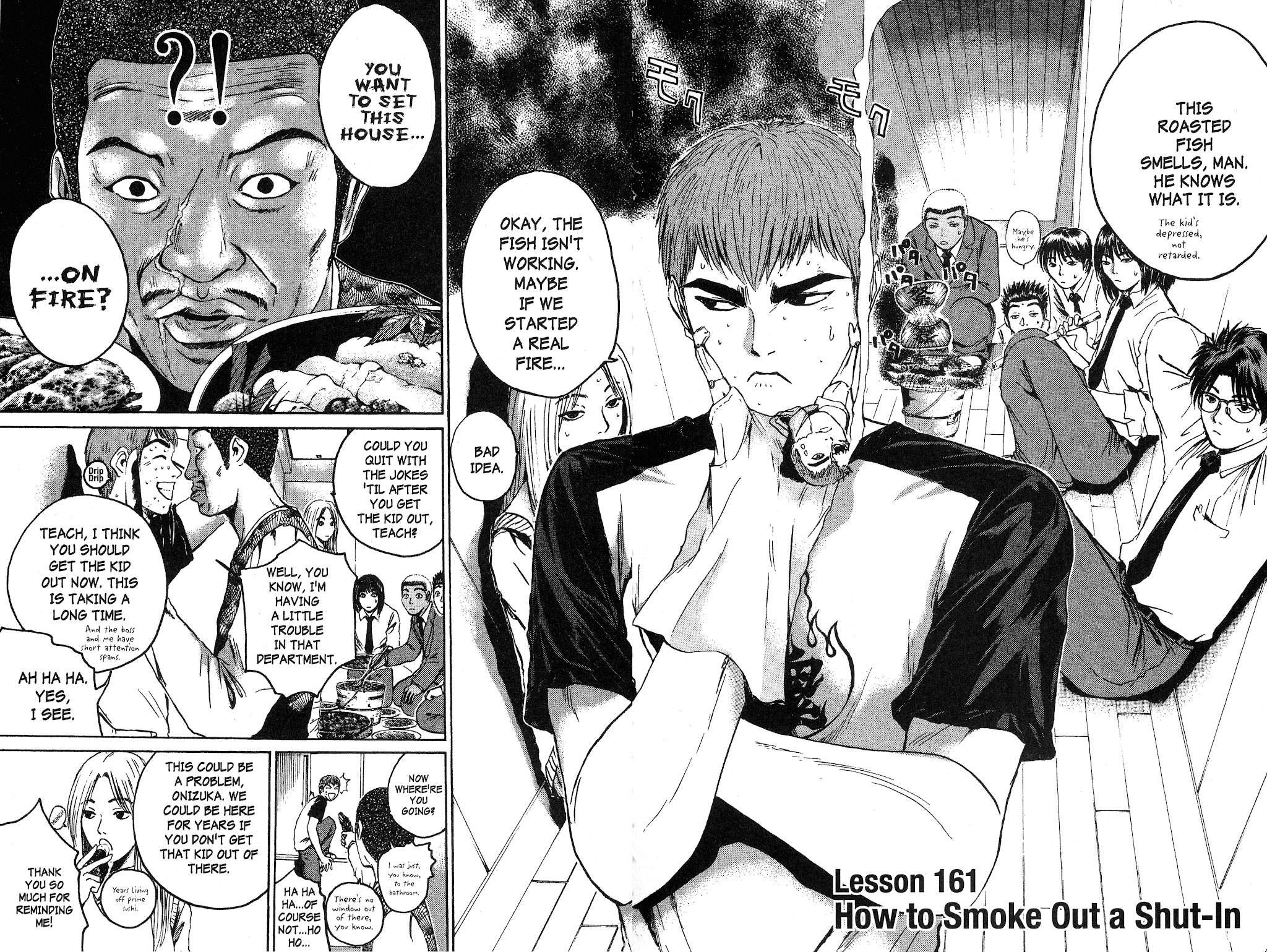 Great Teacher Onizuka Chapter 161 page 4 - Chapter 161: The Plan to Save Out the Autistic Child