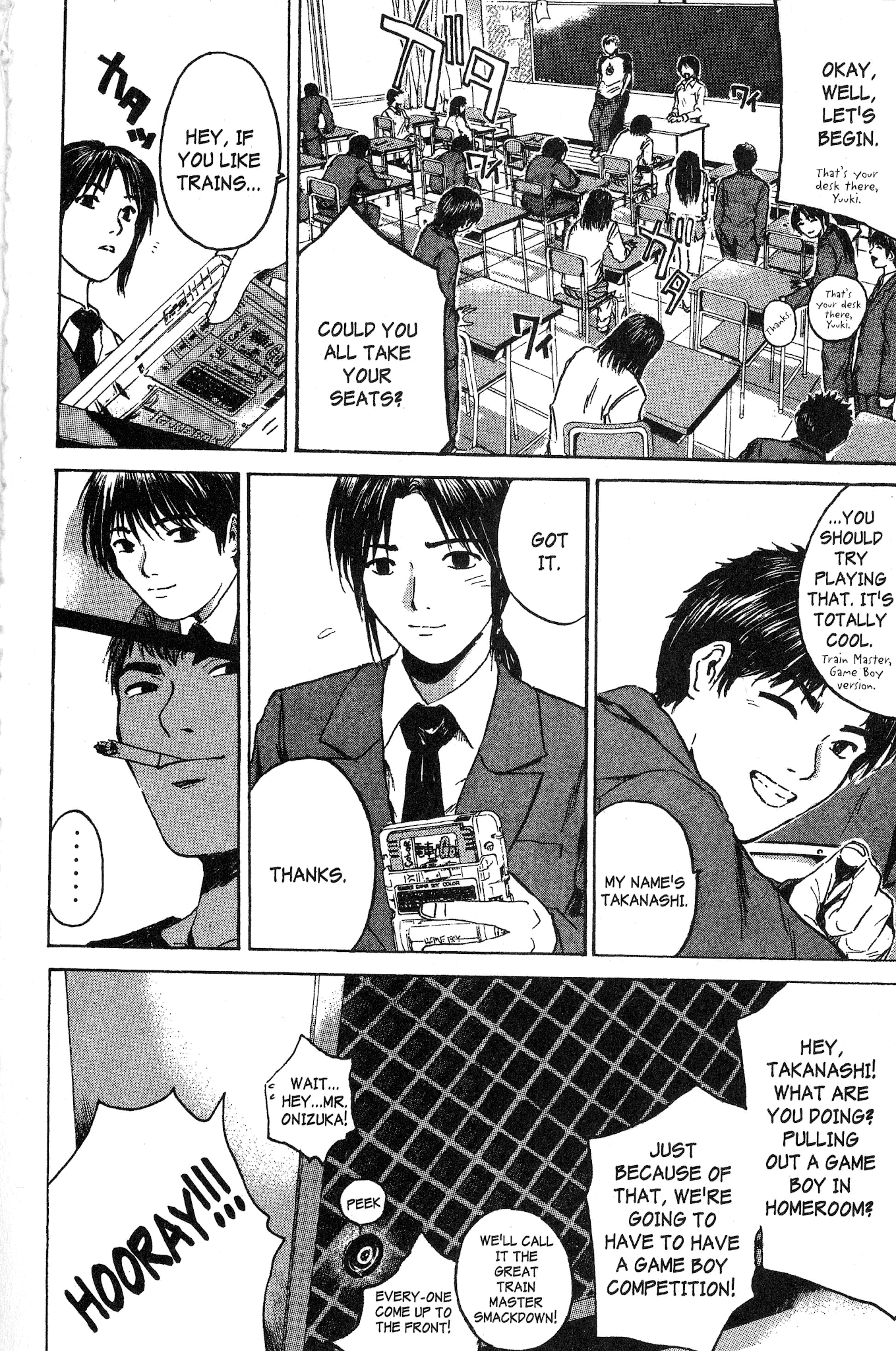 Great Teacher Onizuka Chapter 162 page 11 - Chapter 162: Man's Enormous Machete