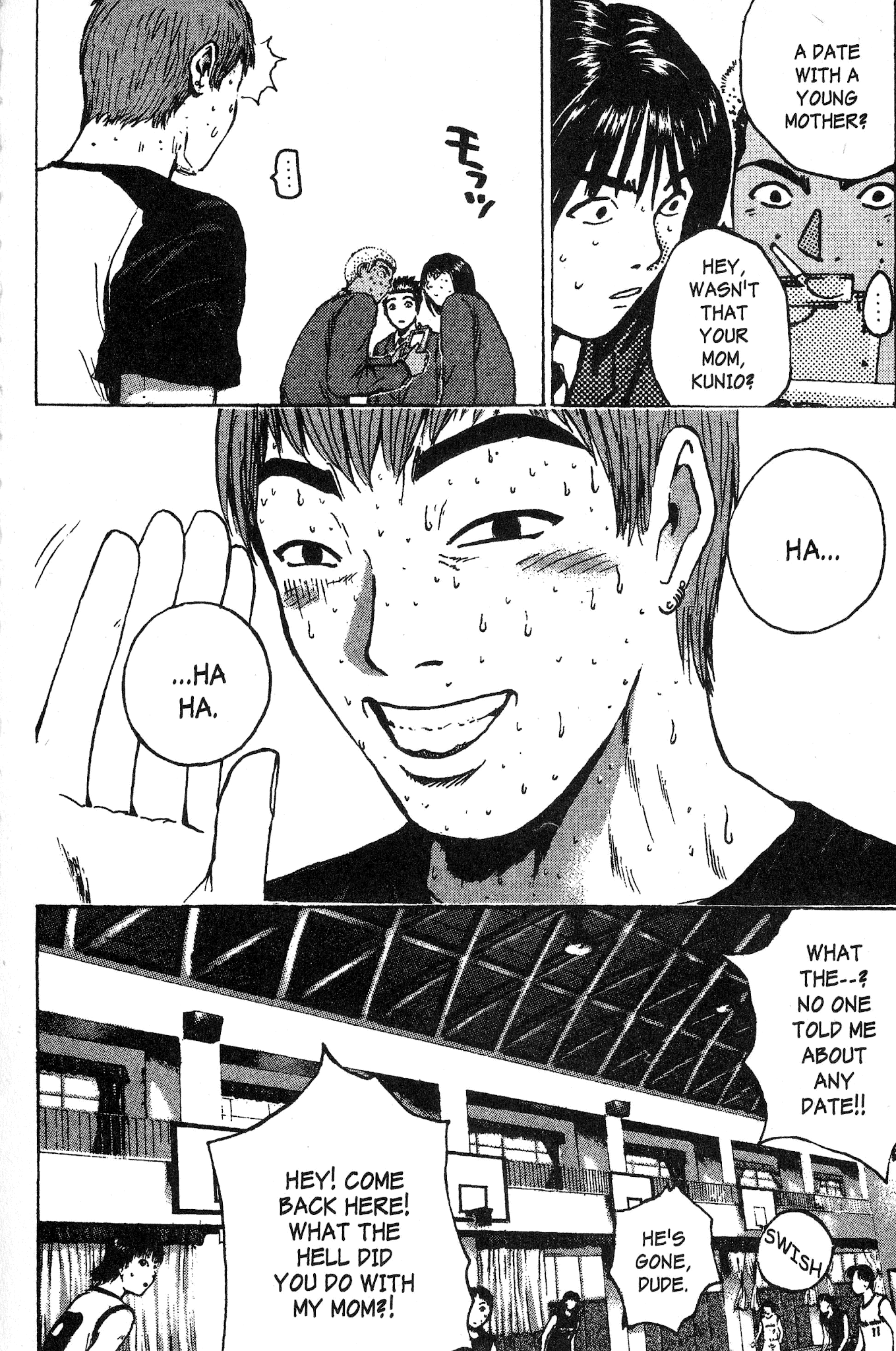 Great Teacher Onizuka Chapter 162 page 17 - Chapter 162: Man's Enormous Machete