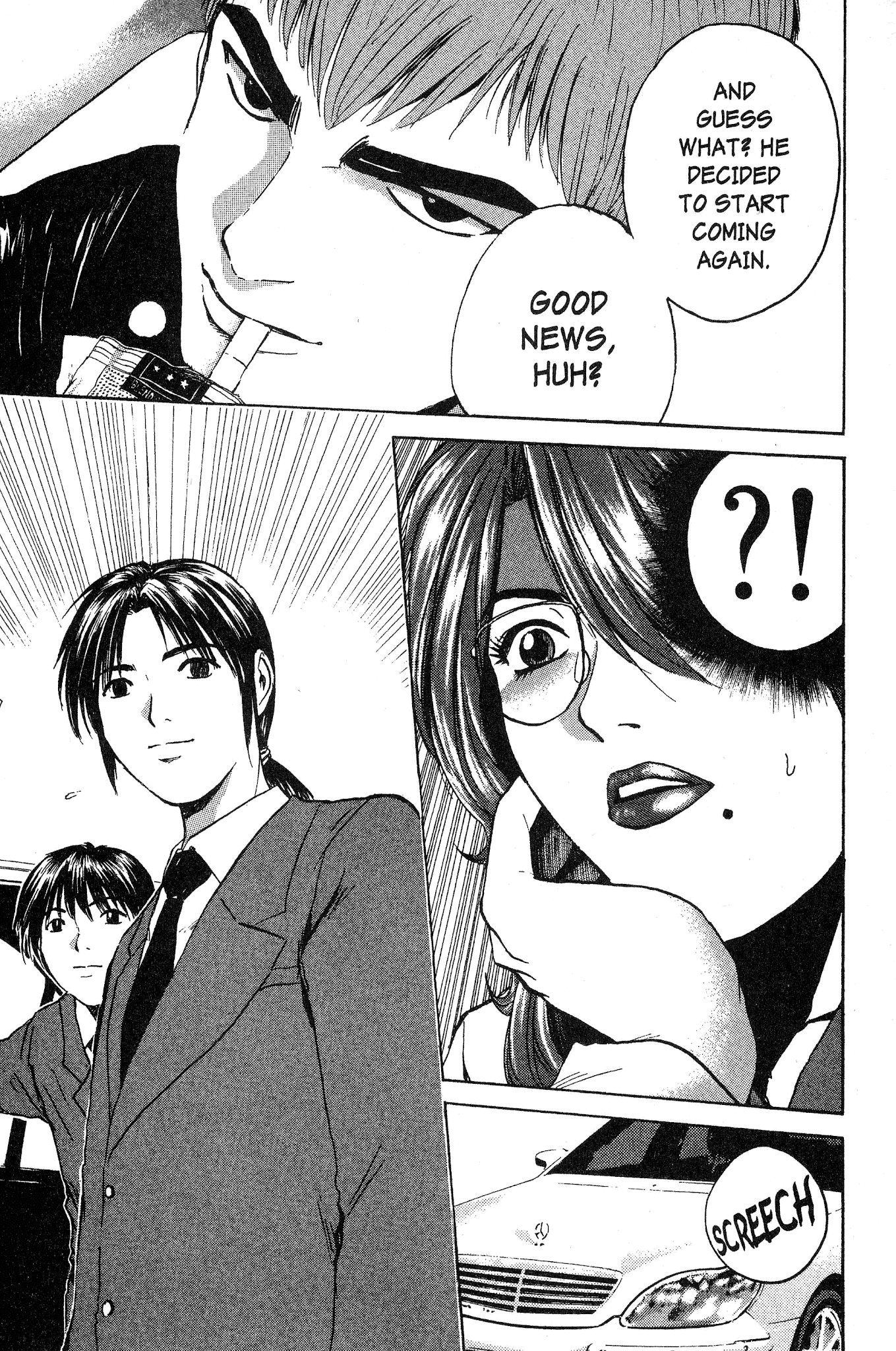 Great Teacher Onizuka Chapter 162 page 3 - Chapter 162: Man's Enormous Machete