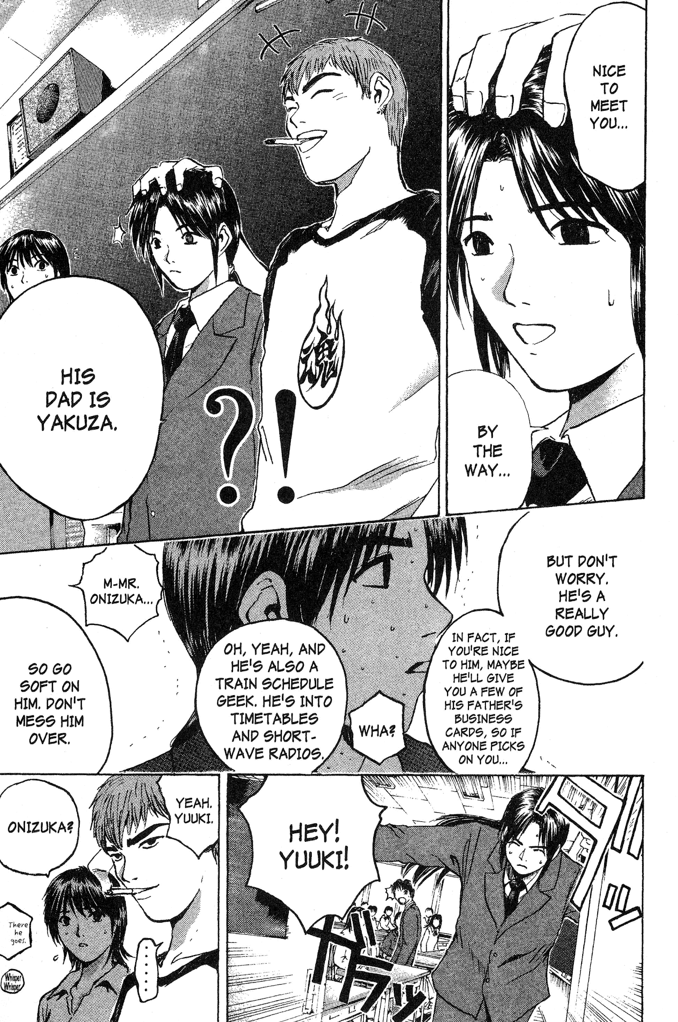 Great Teacher Onizuka Chapter 162 page 8 - Chapter 162: Man's Enormous Machete