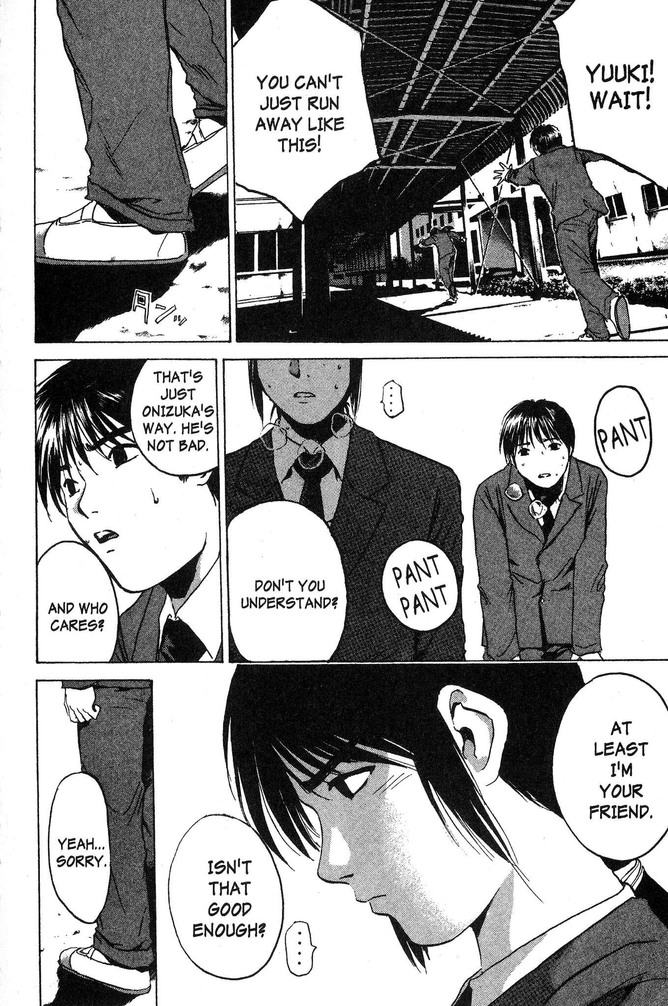 Great Teacher Onizuka Chapter 162 page 9 - Chapter 162: Man's Enormous Machete
