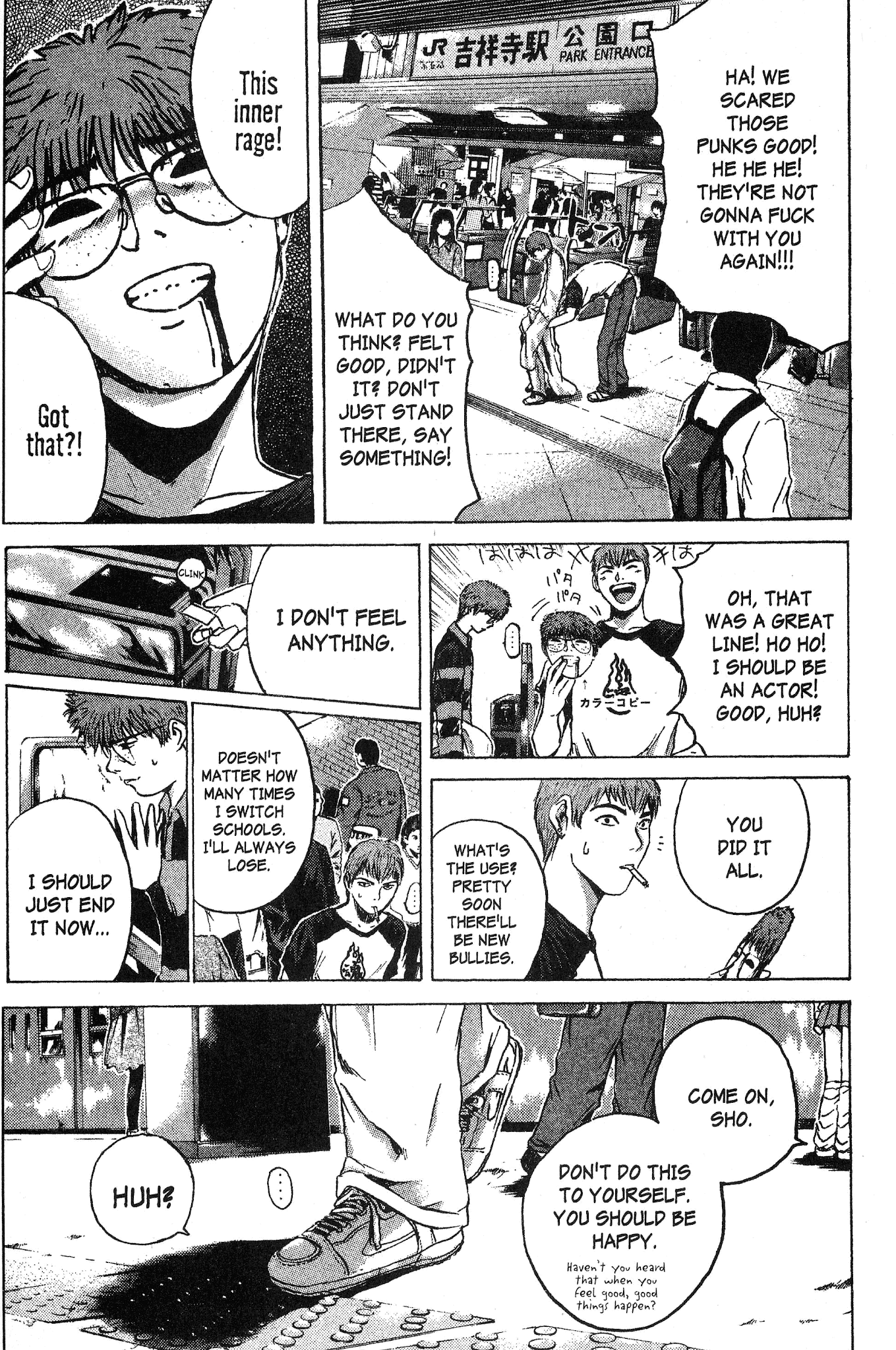 Great Teacher Onizuka Chapter 163 page 10 - Chapter 163: Full of Bloody Love