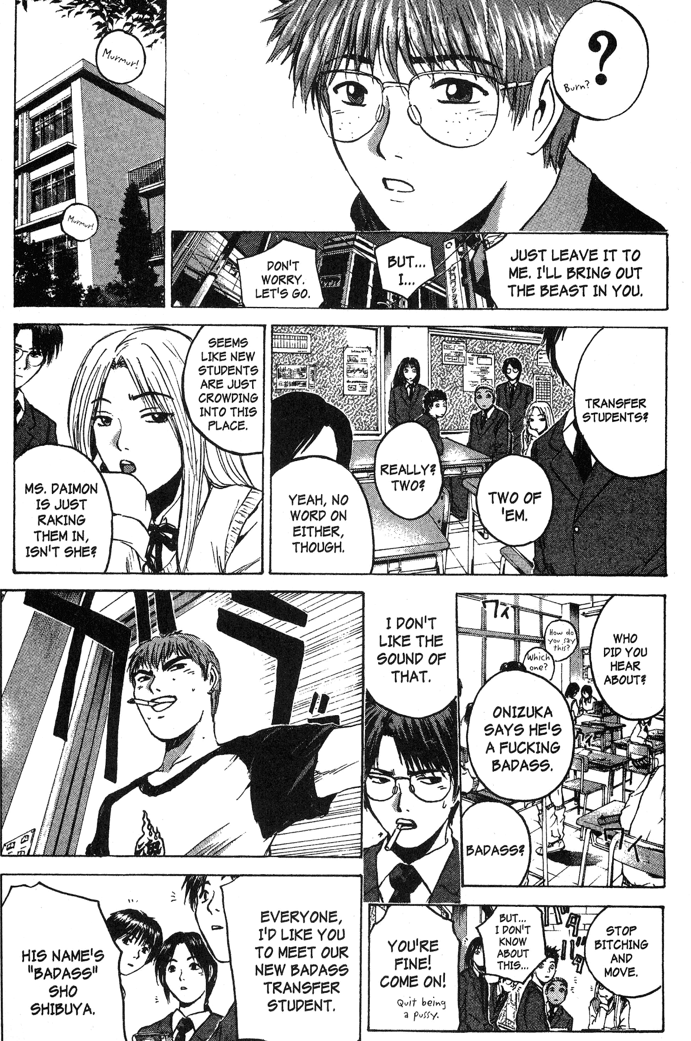 Great Teacher Onizuka Chapter 163 page 15 - Chapter 163: Full of Bloody Love