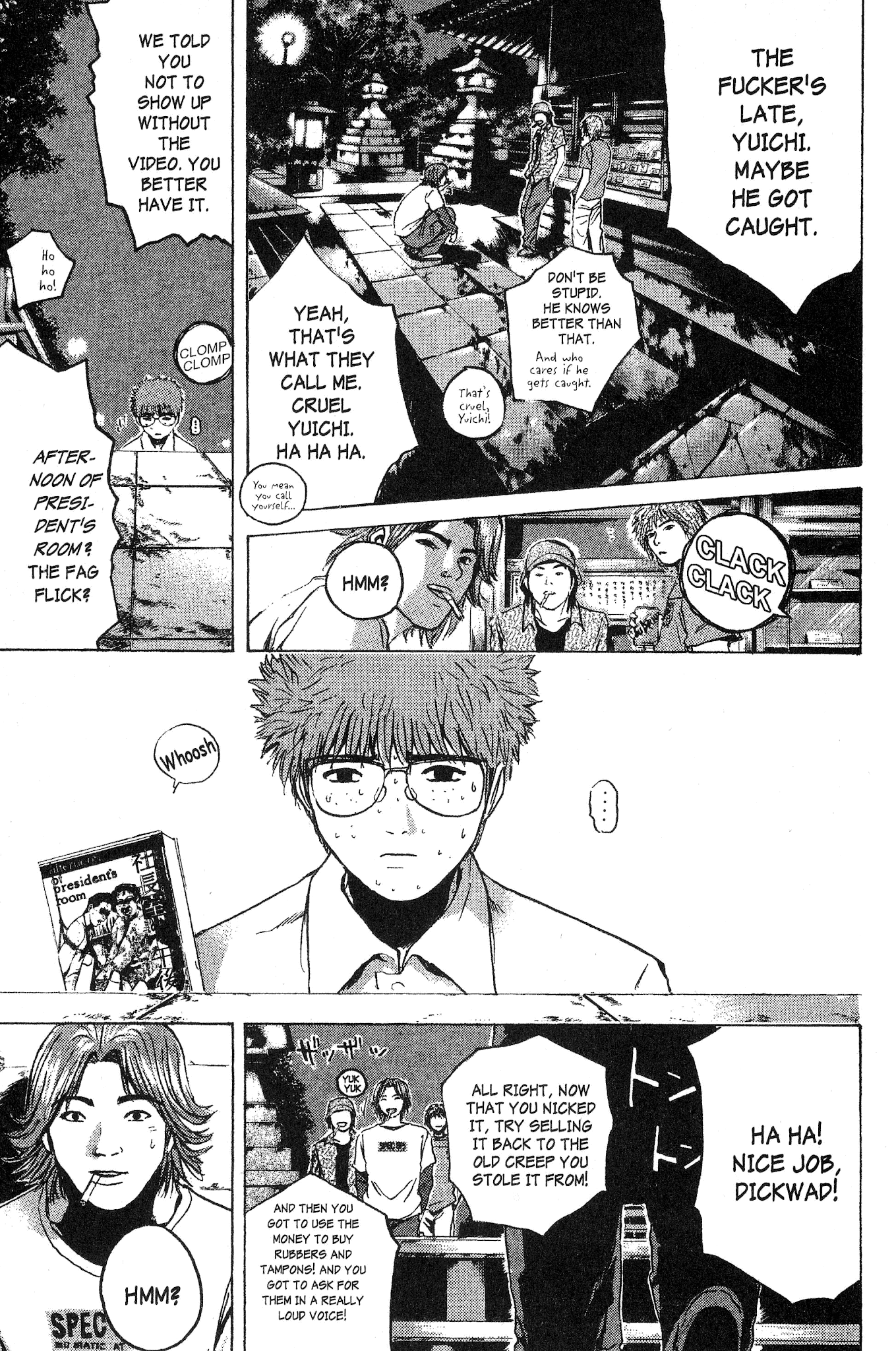 Great Teacher Onizuka Chapter 163 page 6 - Chapter 163: Full of Bloody Love