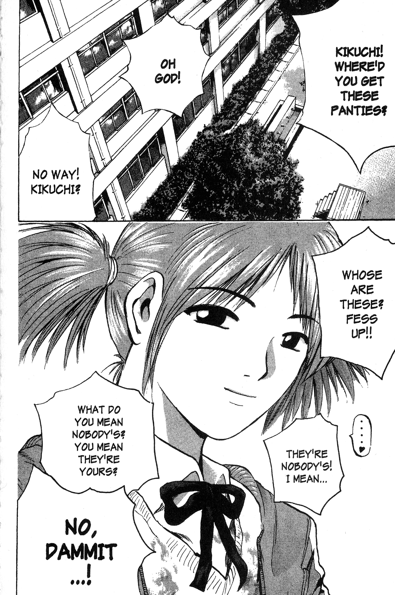 Great Teacher Onizuka Chapter 164 page 15 - Chapter 164: The Love of Wearing Strawberry Panties