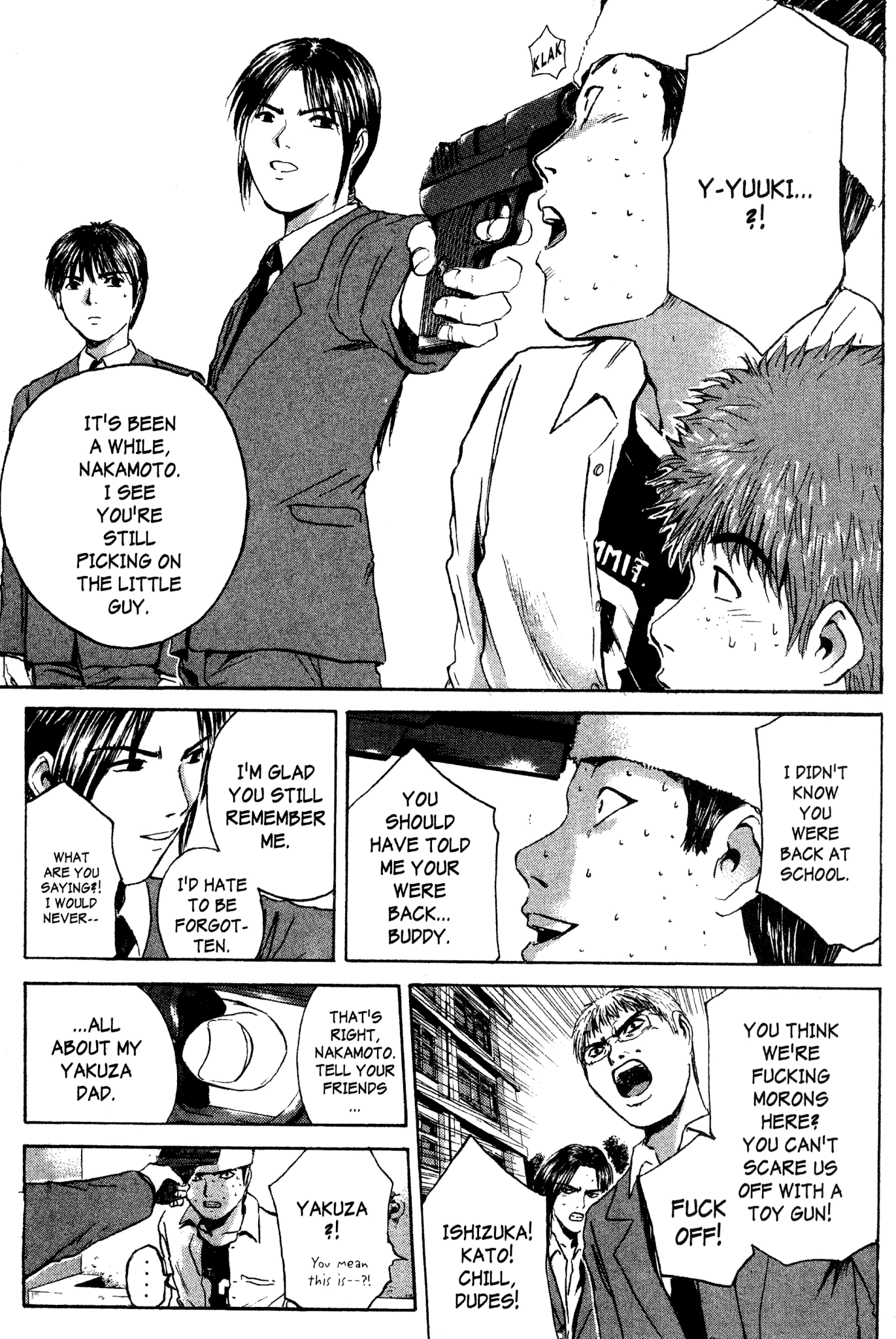 Great Teacher Onizuka Chapter 165 page 12 - Chapter 165: Demon Club