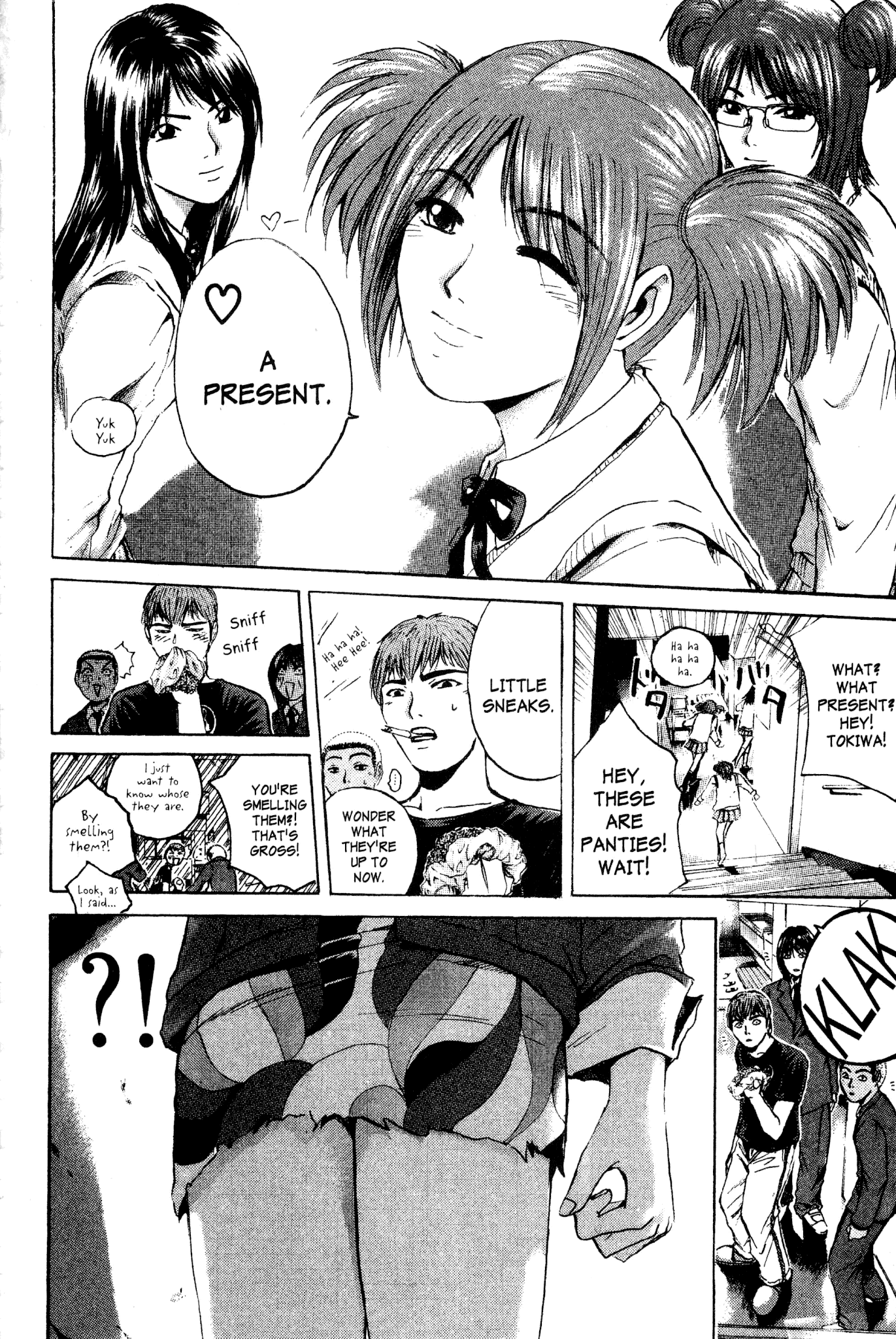 Great Teacher Onizuka Chapter 169 page 10 - Chapter 169: You're Just Reading from the Textbook