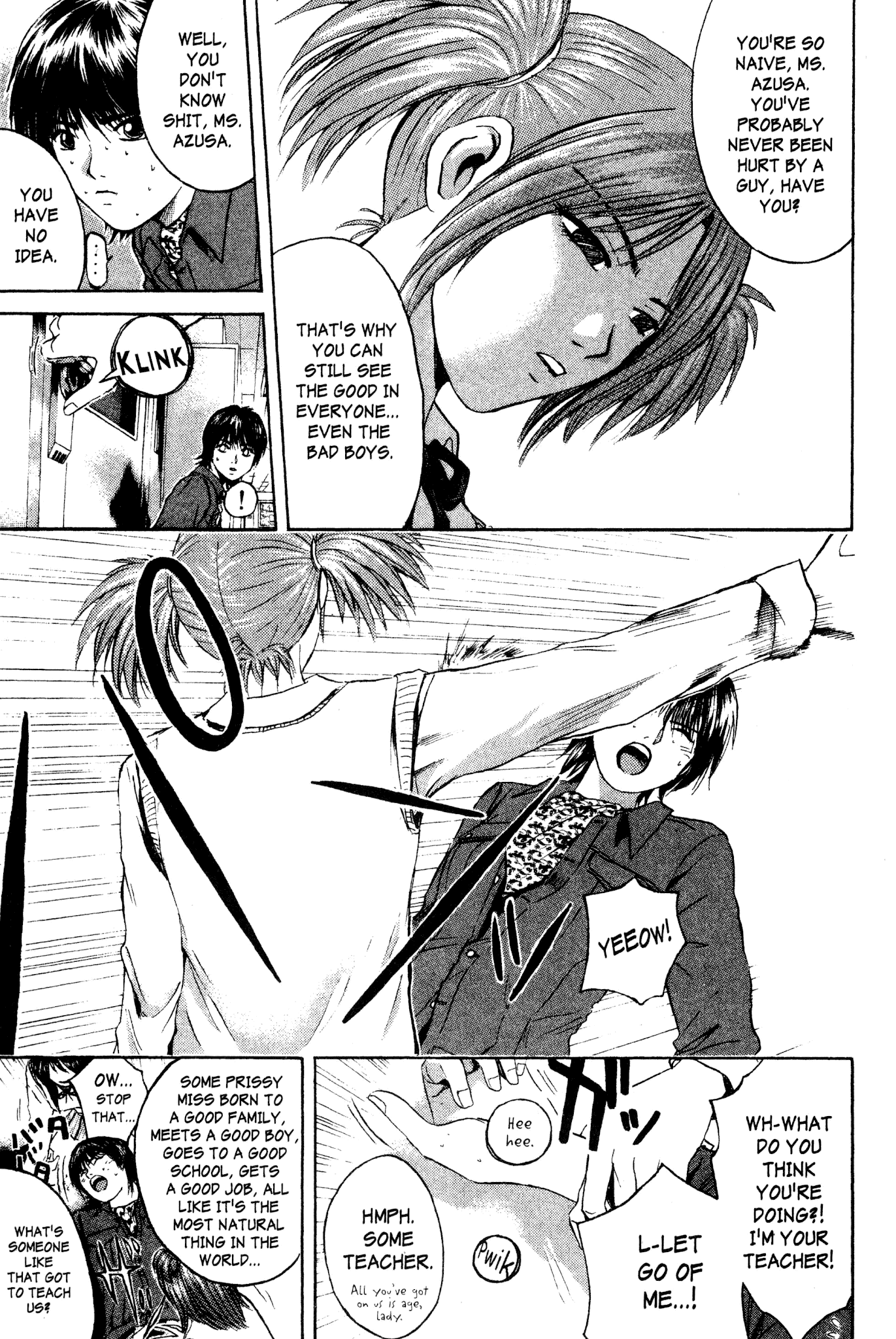 Great Teacher Onizuka Chapter 169 page 3 - Chapter 169: You're Just Reading from the Textbook
