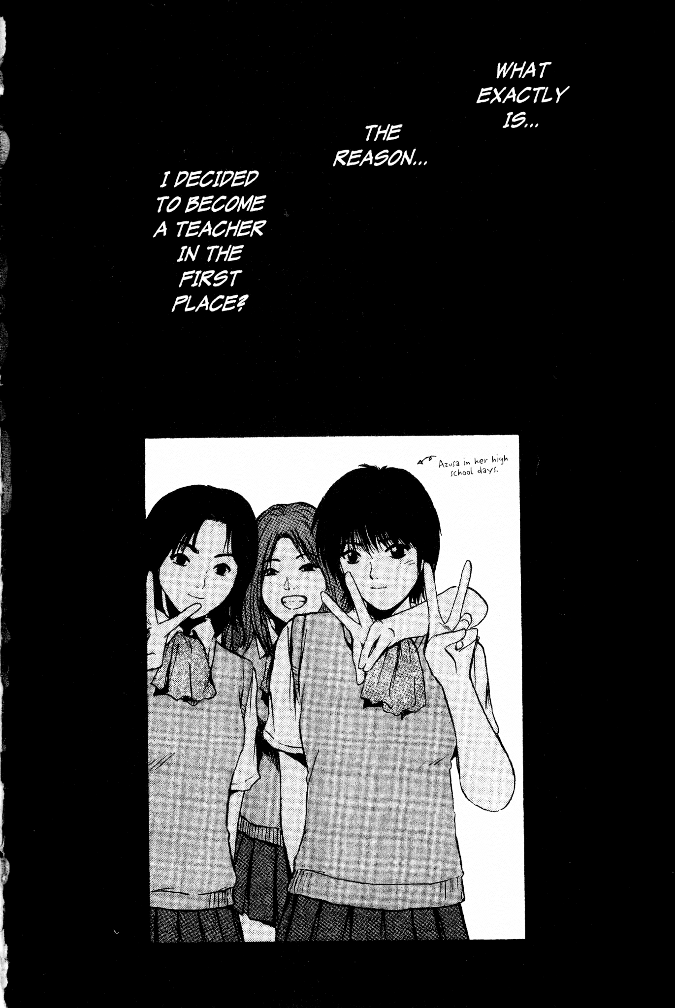 Great Teacher Onizuka Chapter 170 page 2 - Chapter 170: The Azusa Reason