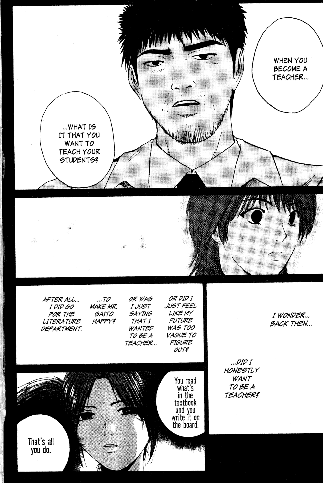 Great Teacher Onizuka Chapter 170 page 6 - Chapter 170: The Azusa Reason