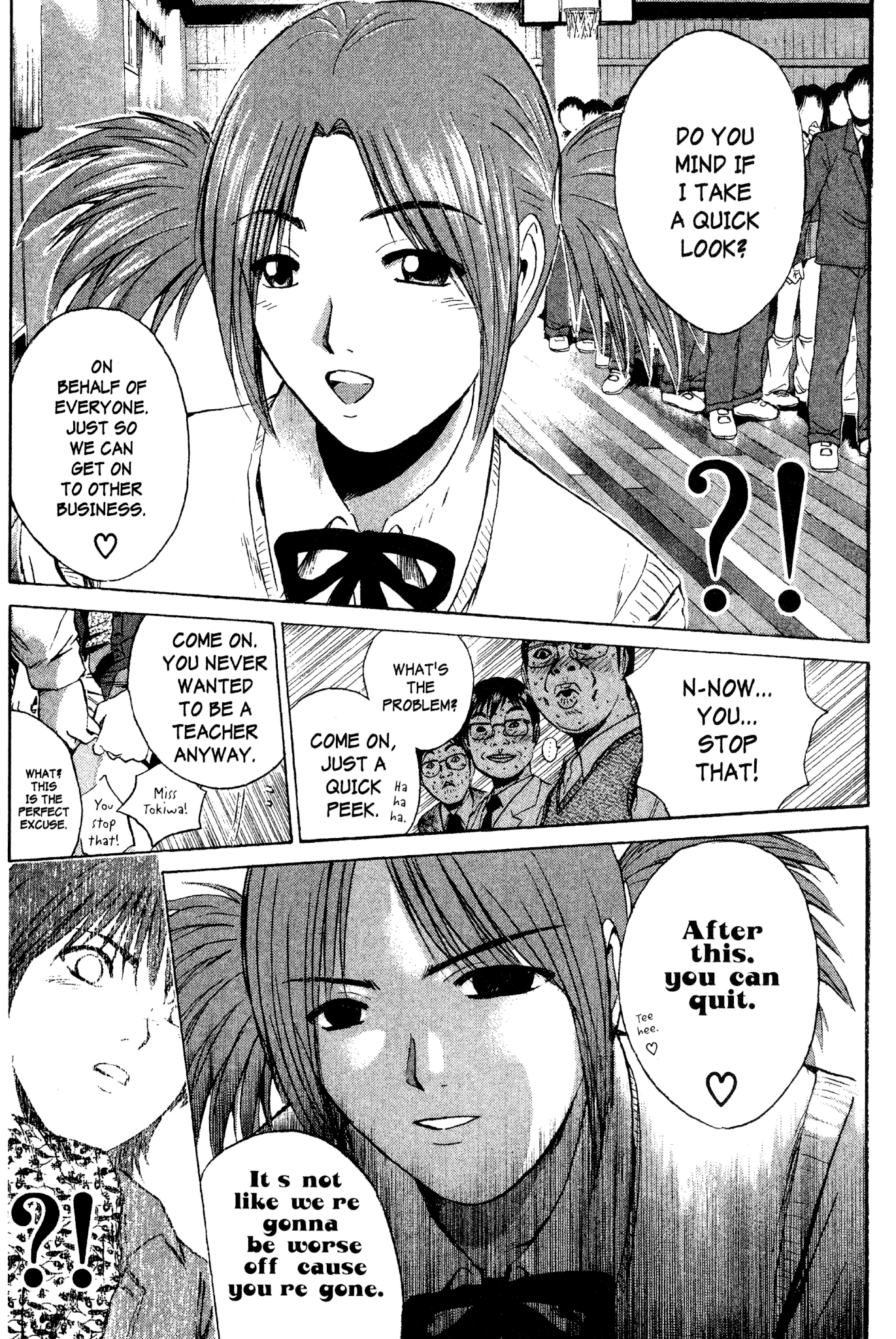 Great Teacher Onizuka Chapter 170 page 9 - Chapter 170: The Azusa Reason