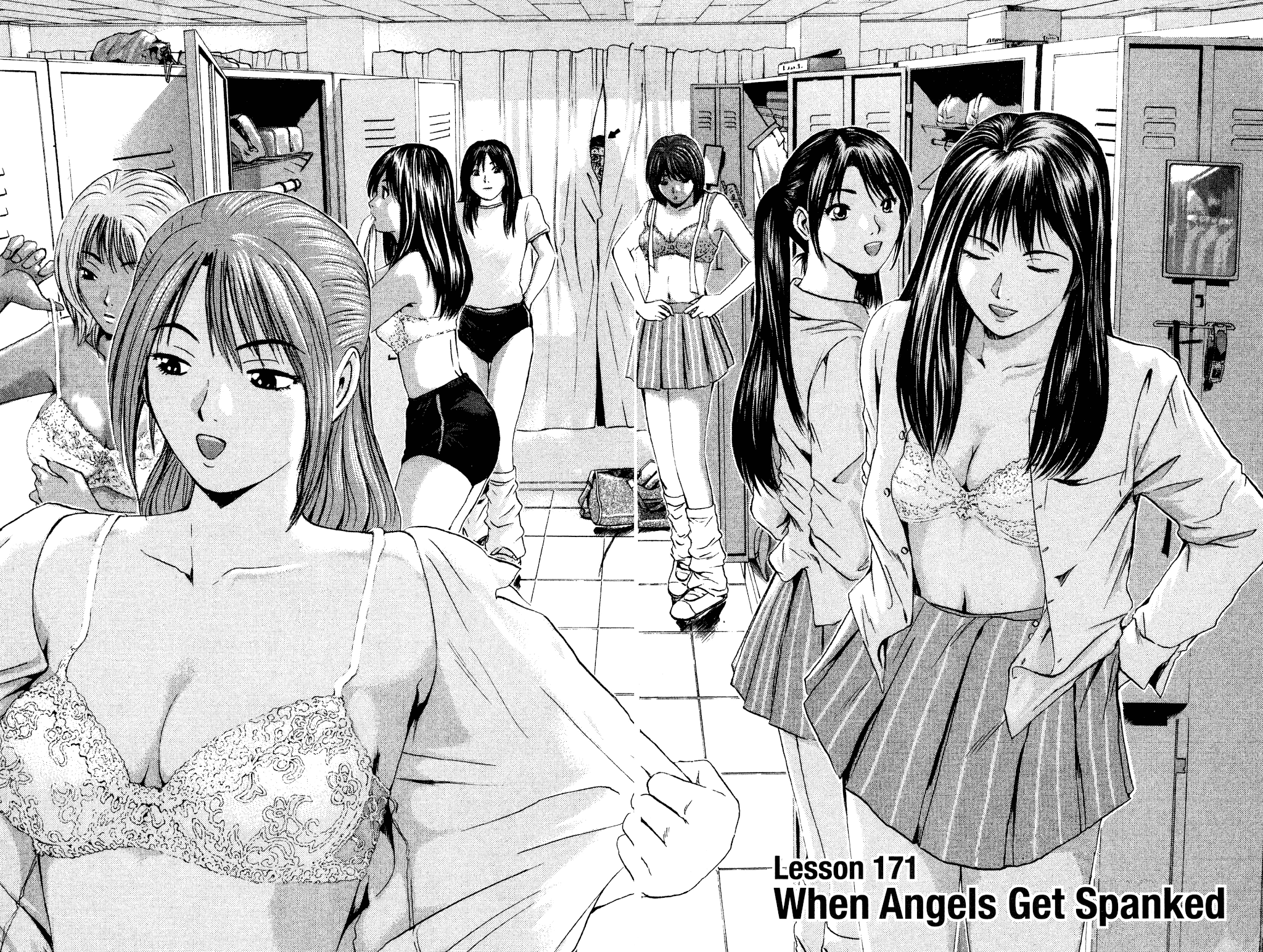 Great Teacher Onizuka Chapter 171 page 1 - Chapter 171: When Angels Get Spanked