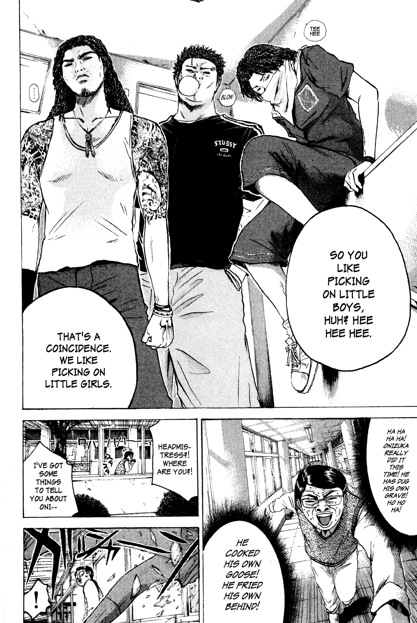 Great Teacher Onizuka Chapter 171 page 11 - Chapter 171: When Angels Get Spanked