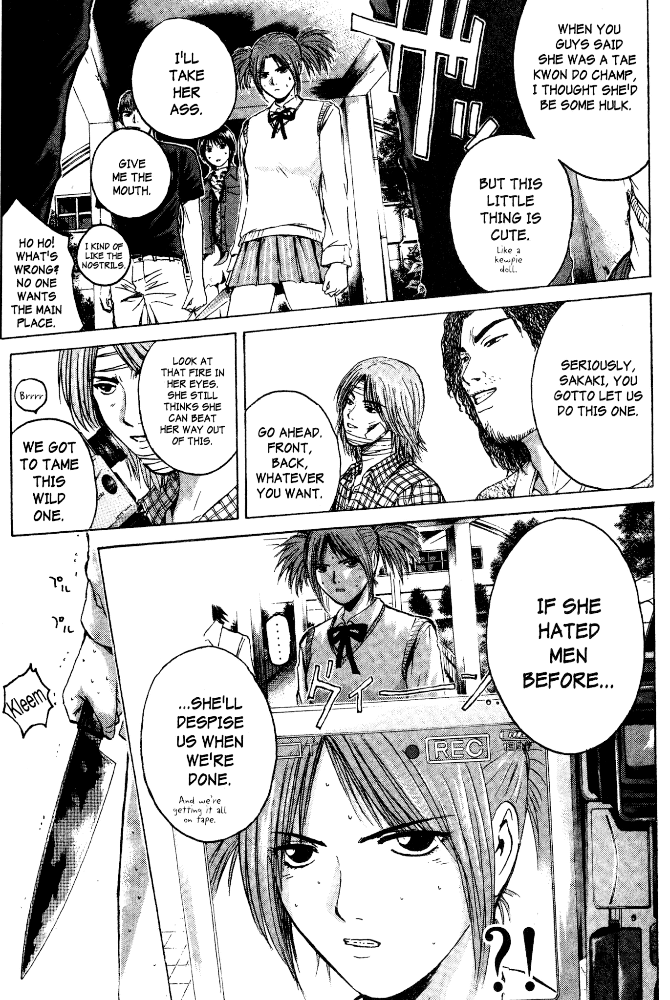Great Teacher Onizuka Chapter 171 page 21 - Chapter 171: When Angels Get Spanked