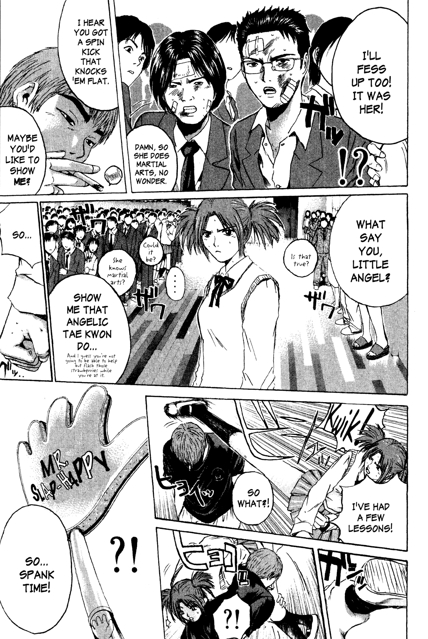 Great Teacher Onizuka Chapter 171 page 3 - Chapter 171: When Angels Get Spanked