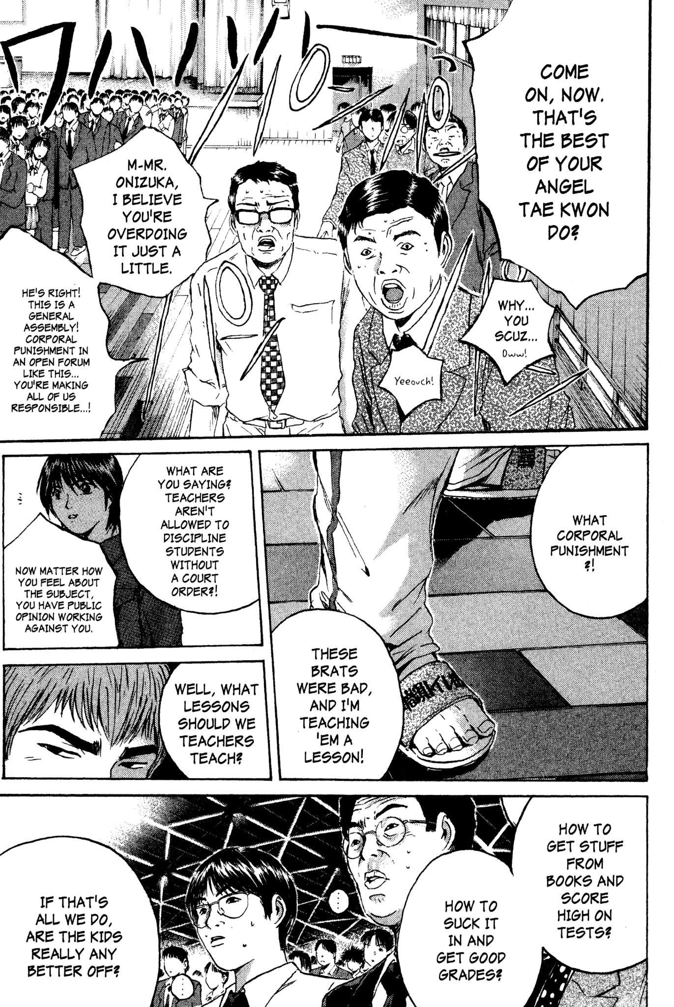 Great Teacher Onizuka Chapter 171 page 7 - Chapter 171: When Angels Get Spanked