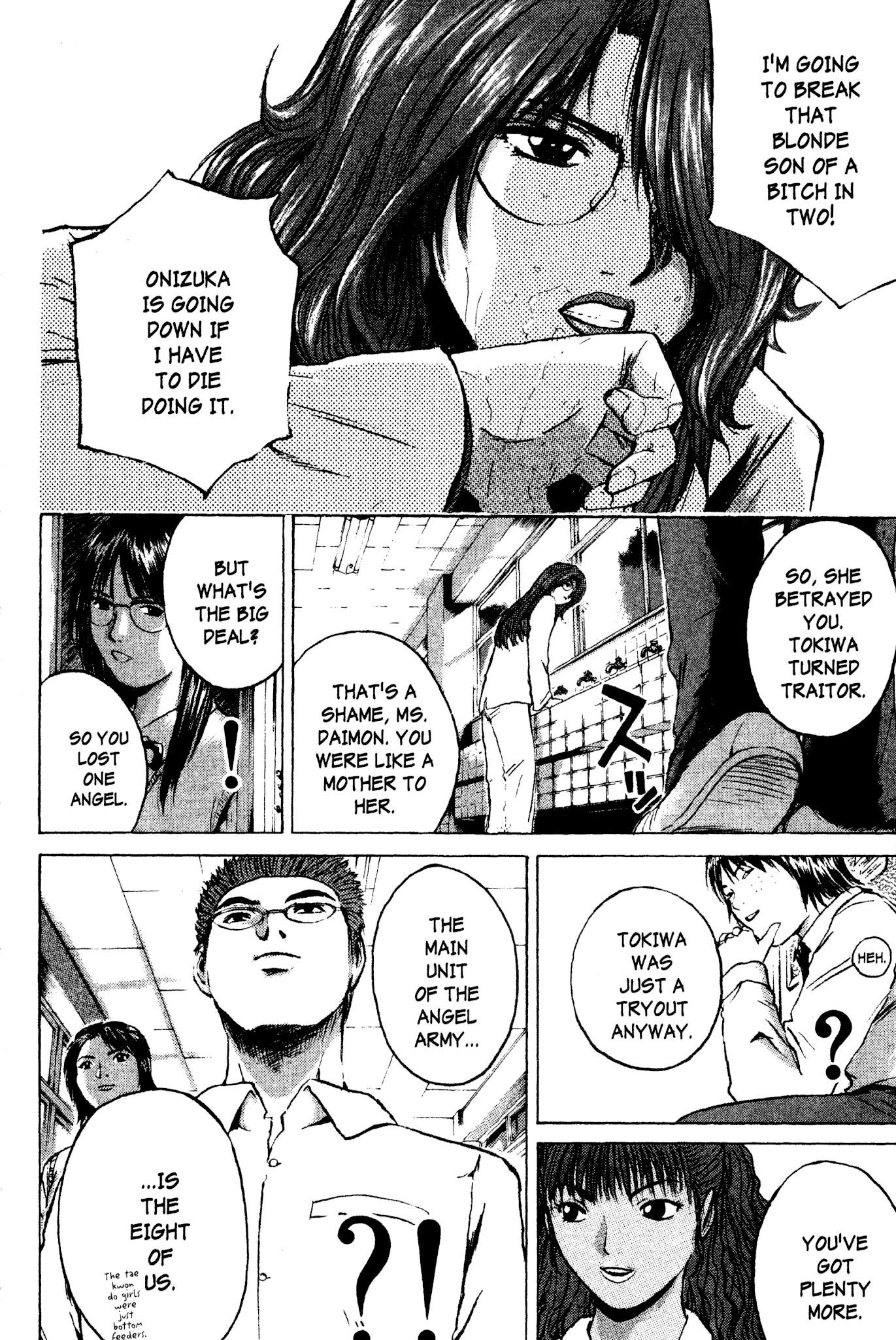 Great Teacher Onizuka Chapter 174 page 16 - Chapter 174: The Angel Army