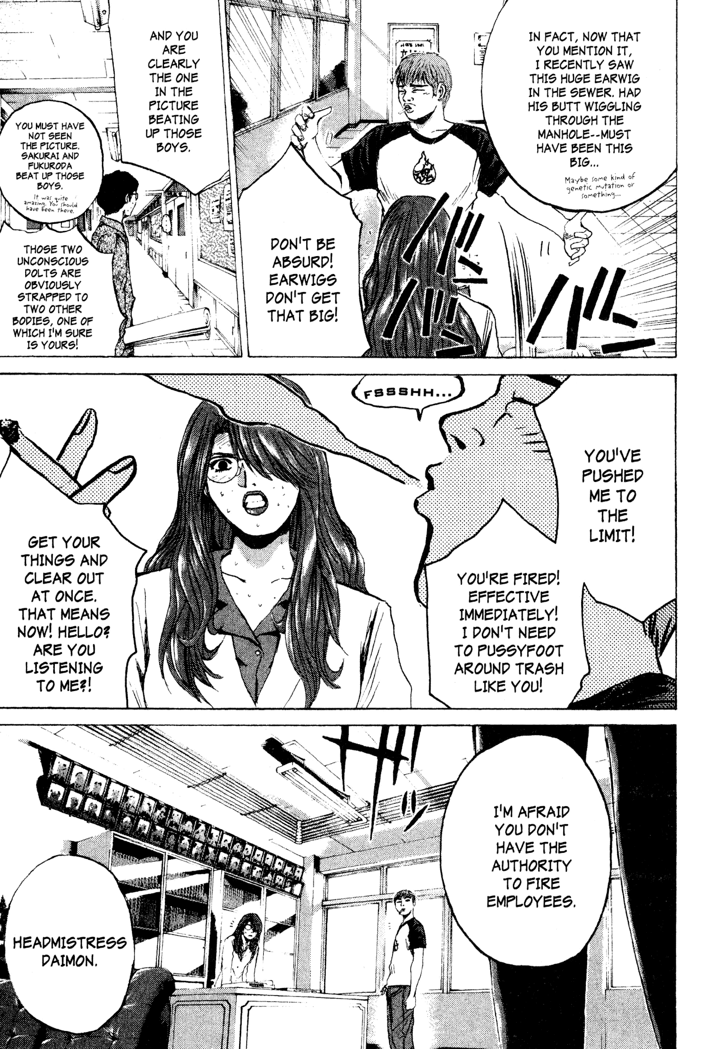Great Teacher Onizuka Chapter 174 page 6 - Chapter 174: The Angel Army