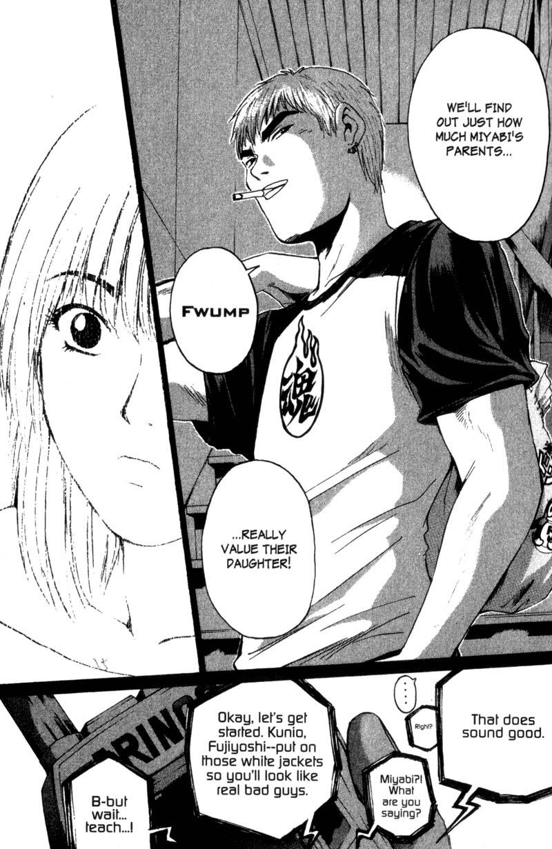 Great Teacher Onizuka Chapter 182 page 19 - Chapter 182: Kidnap and Go!