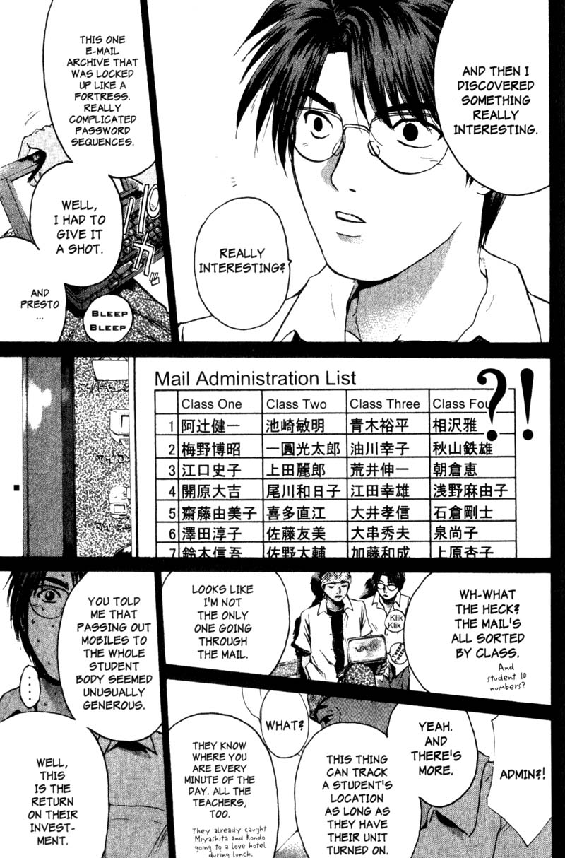 Great Teacher Onizuka Chapter 190 page 6 - Chapter 190: MRIs and Garter Belts