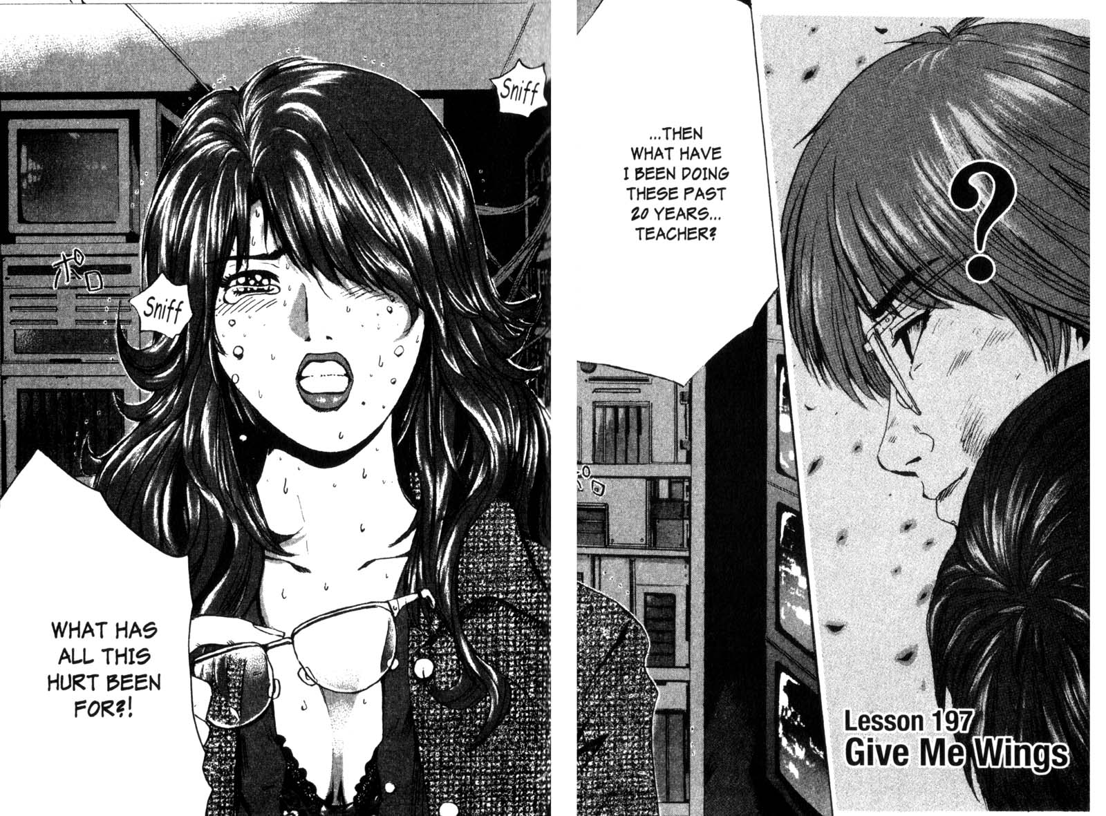 Great Teacher Onizuka Chapter 197 page 7 - Chapter 197: Give Me Wings