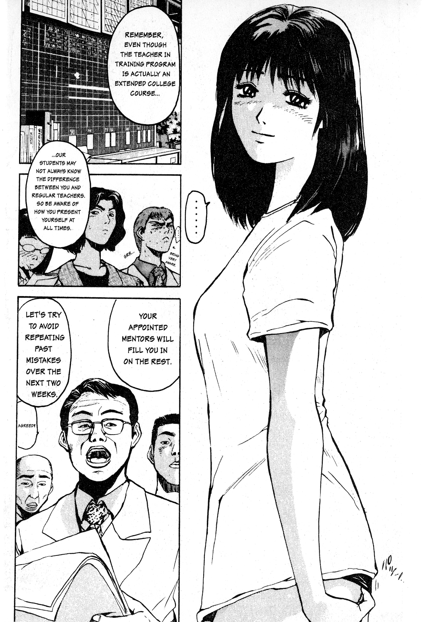 Great Teacher Onizuka Chapter 2 page 14 - Chapter 2: On Becoming A Teacher