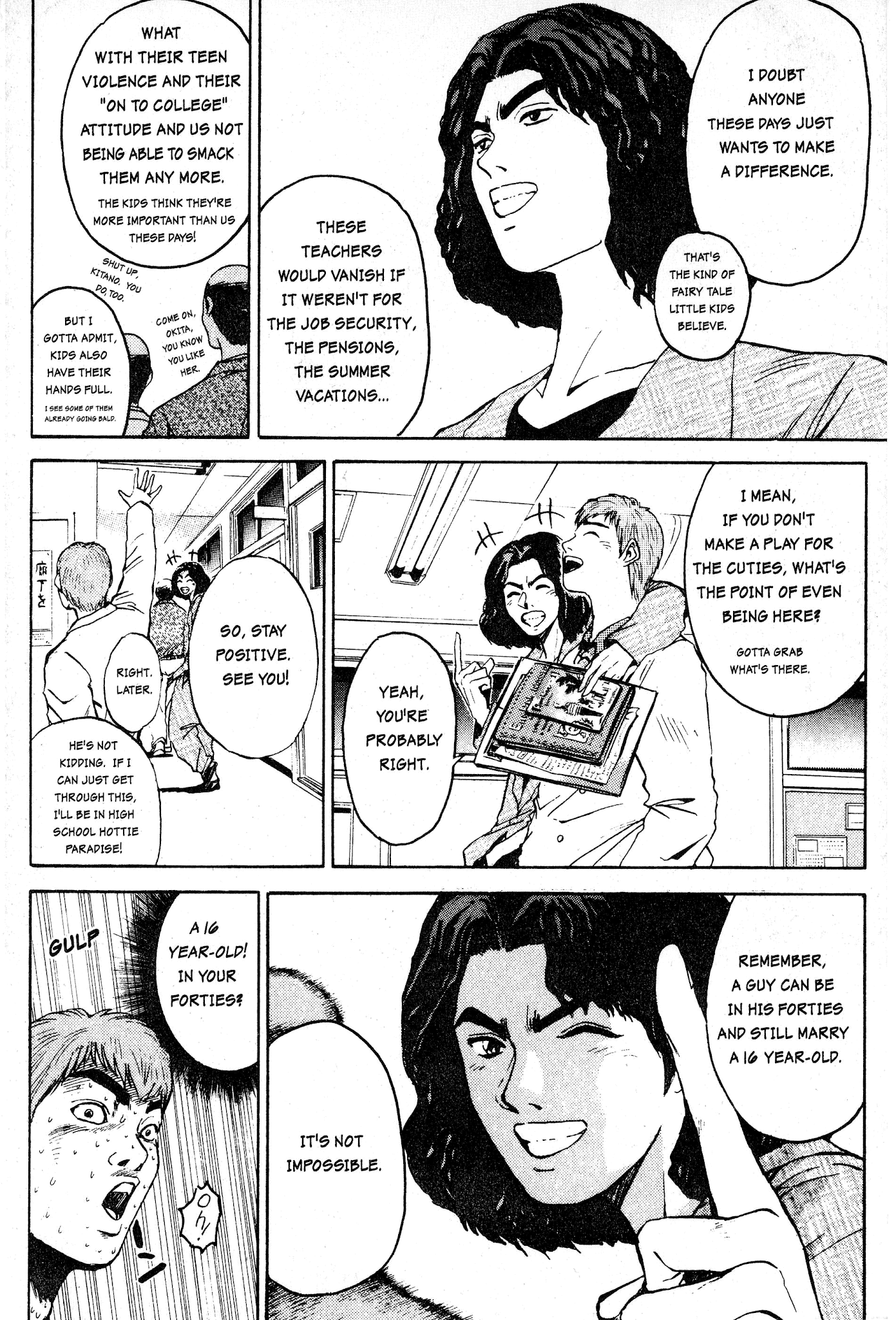 Great Teacher Onizuka Chapter 2 page 17 - Chapter 2: On Becoming A Teacher